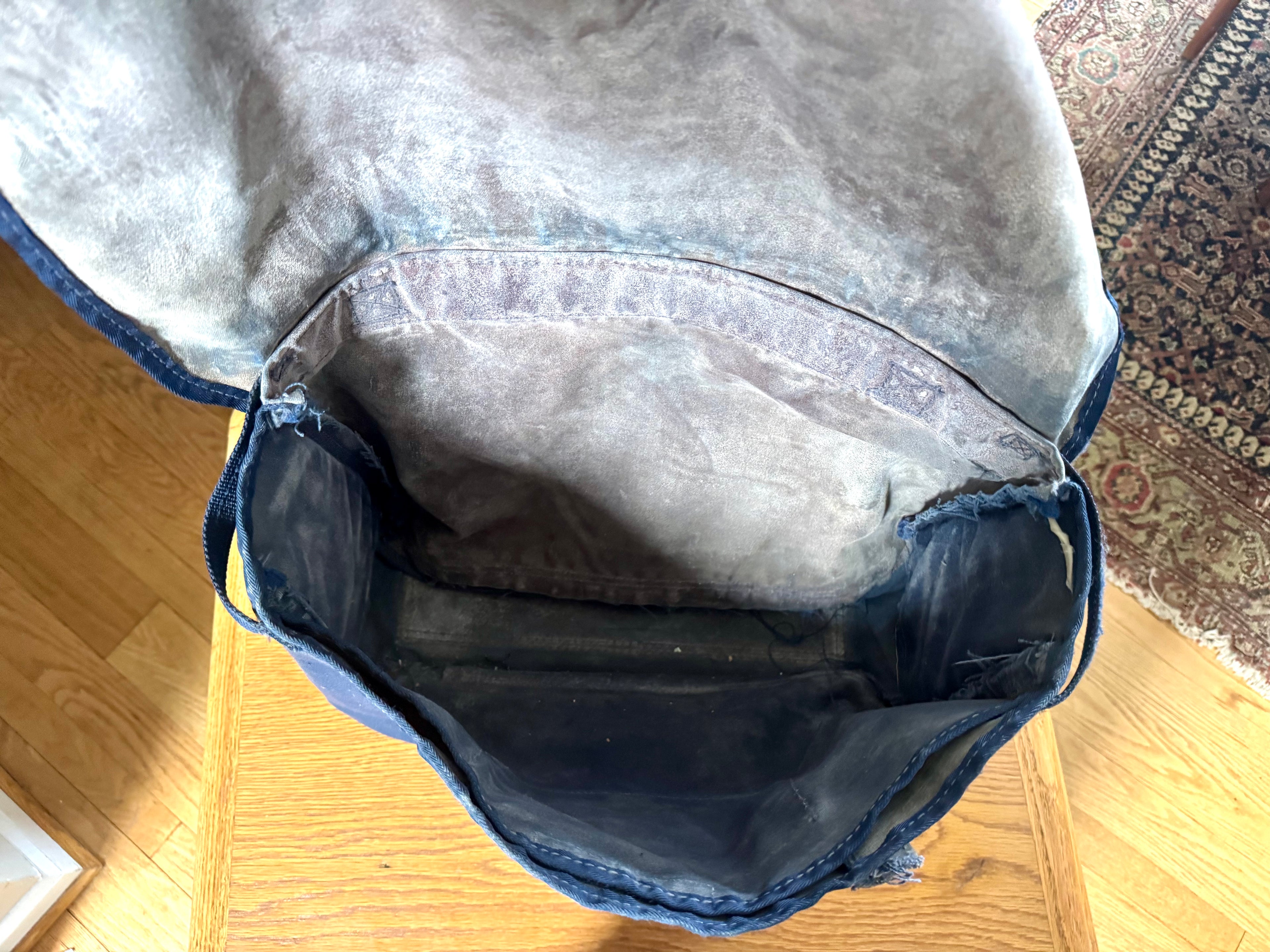 Vintage Distressed USPS US Mail Canvas Bag D1200-F