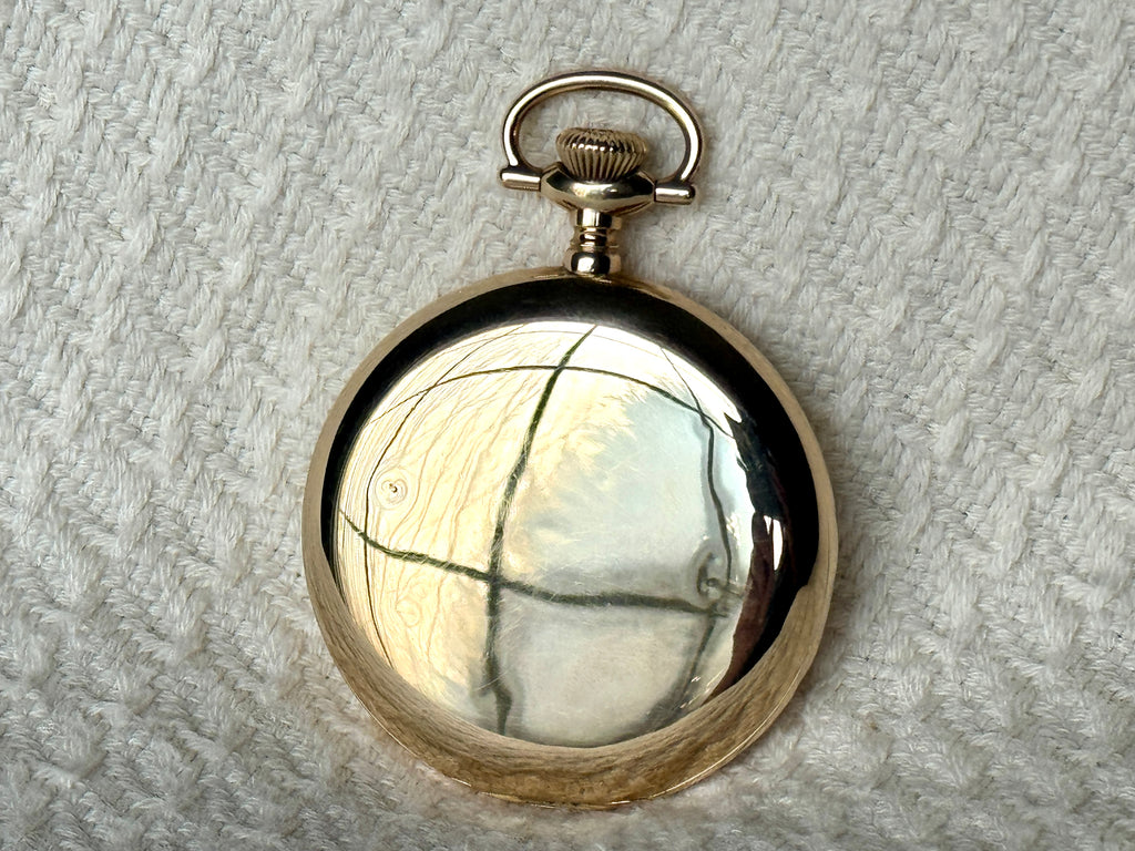 1911 Elgin 14K Gold 301 Model 2 ~ 12s Hunting Case Working Pocket Watch