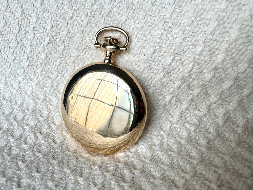 1911 Elgin 14K Gold 301 Model 2 ~ 12s Hunting Case Working Pocket Watch
