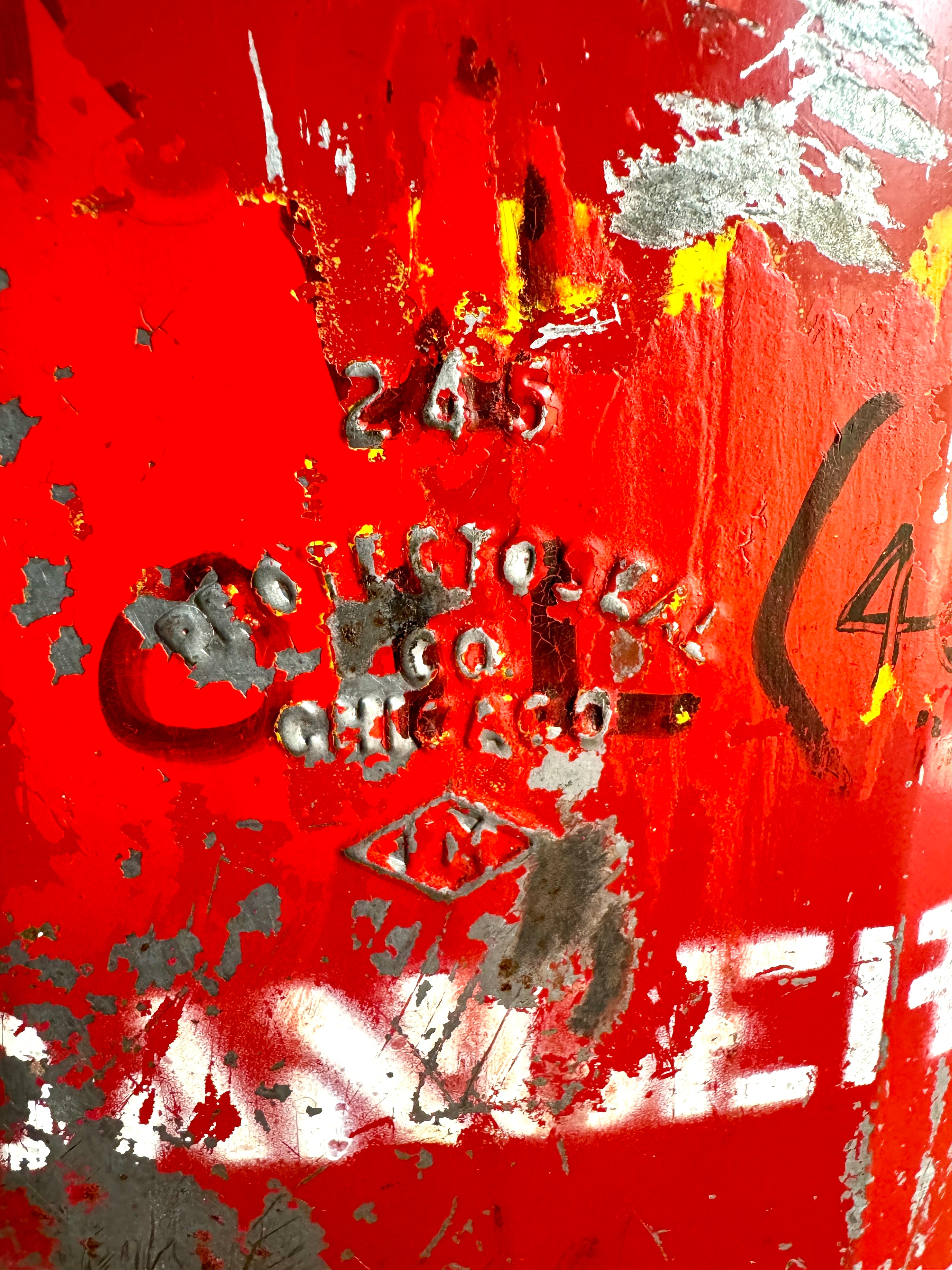 Vtg Protectoseal Co. Oil Gas Can/ Chicago Safety Can No. 245