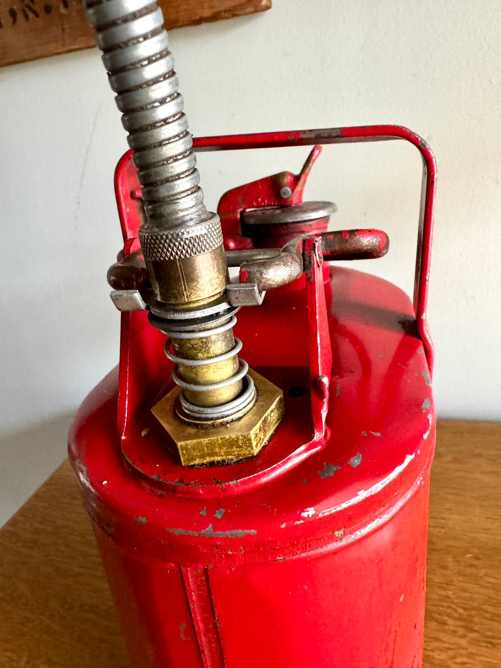 Vtg Protectoseal Co. Oil Gas Can/ Chicago Safety Can No. 245