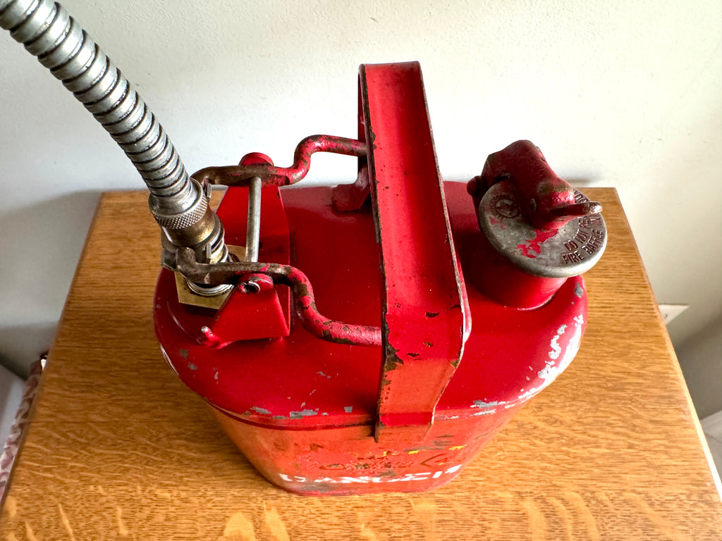 Vtg Protectoseal Co. Oil Gas Can/ Chicago Safety Can No. 245
