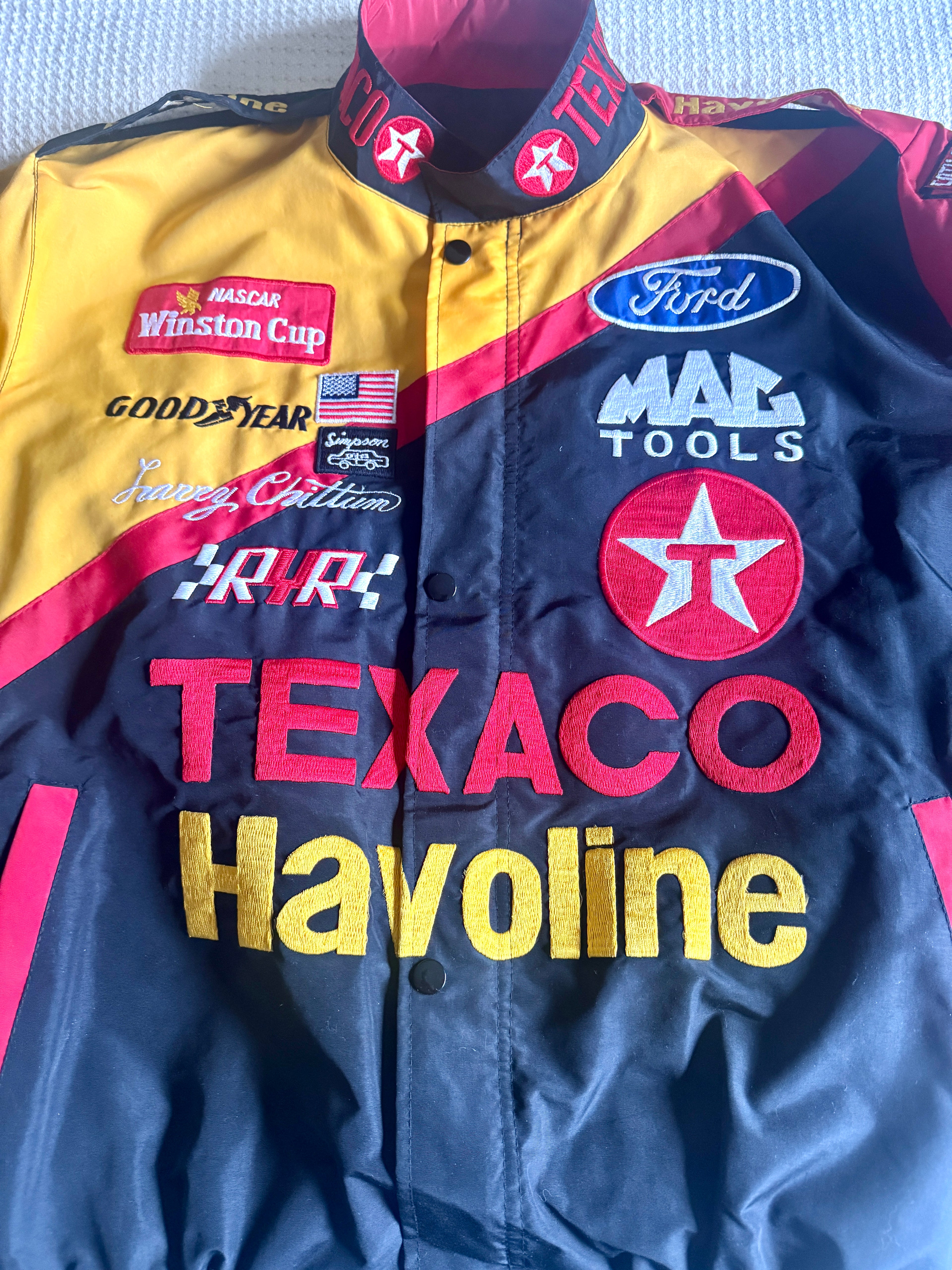 1990's Texaco Havoline Nascar Jacket | Nascar Racing Jacket