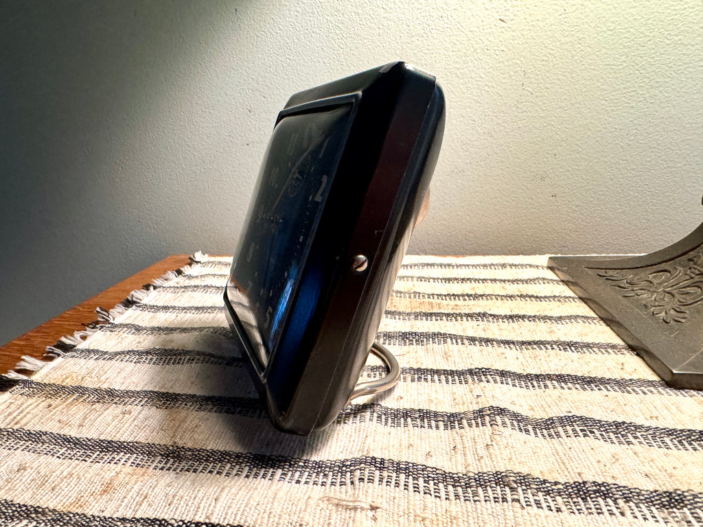 1940's Westclox Spur Wind-up Alarm Clock | Art Deco Westclox Alarm Clock