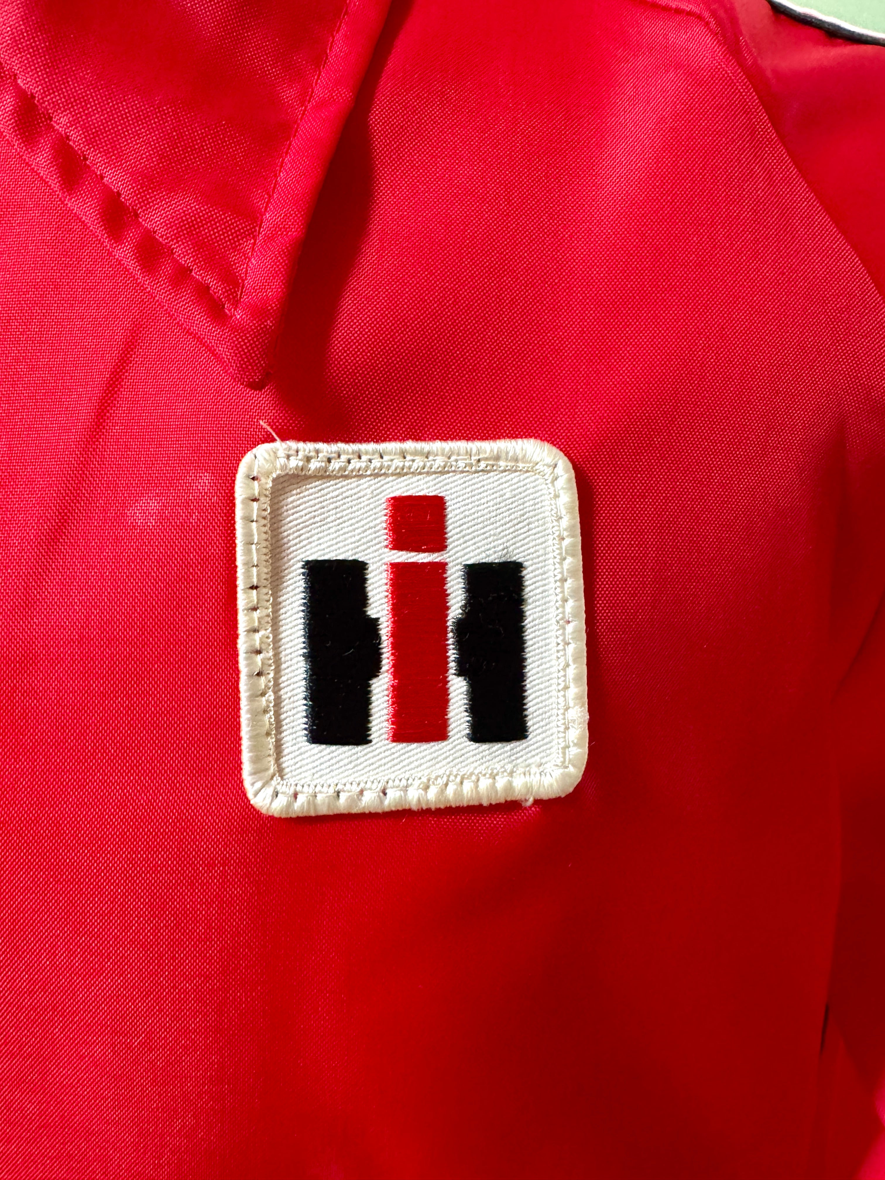VTG IH International Harvester Swingster Windbreaker Jacket Sz Medium