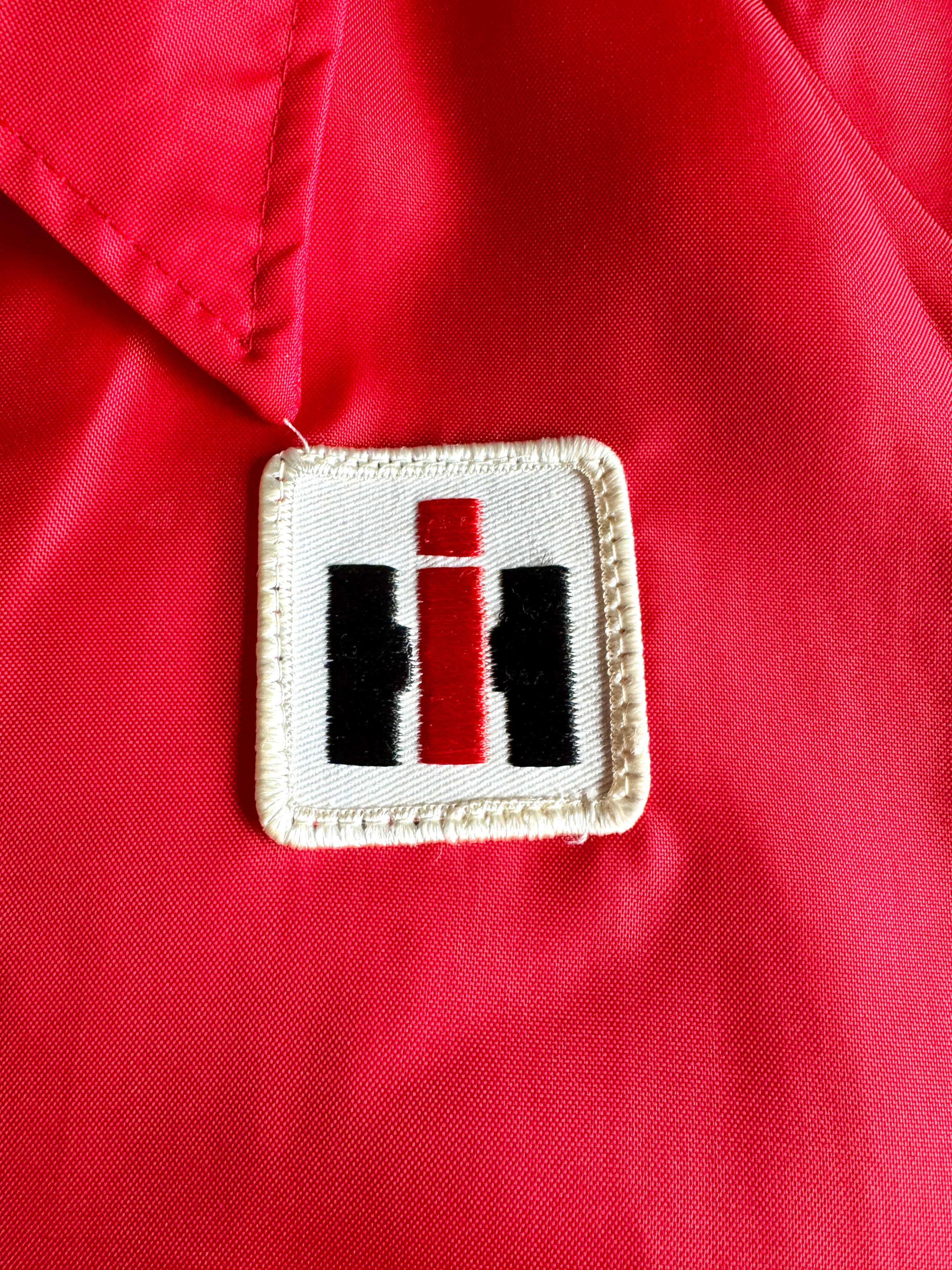 VTG IH International Harvester Swingster Windbreaker Jacket Sz Medium