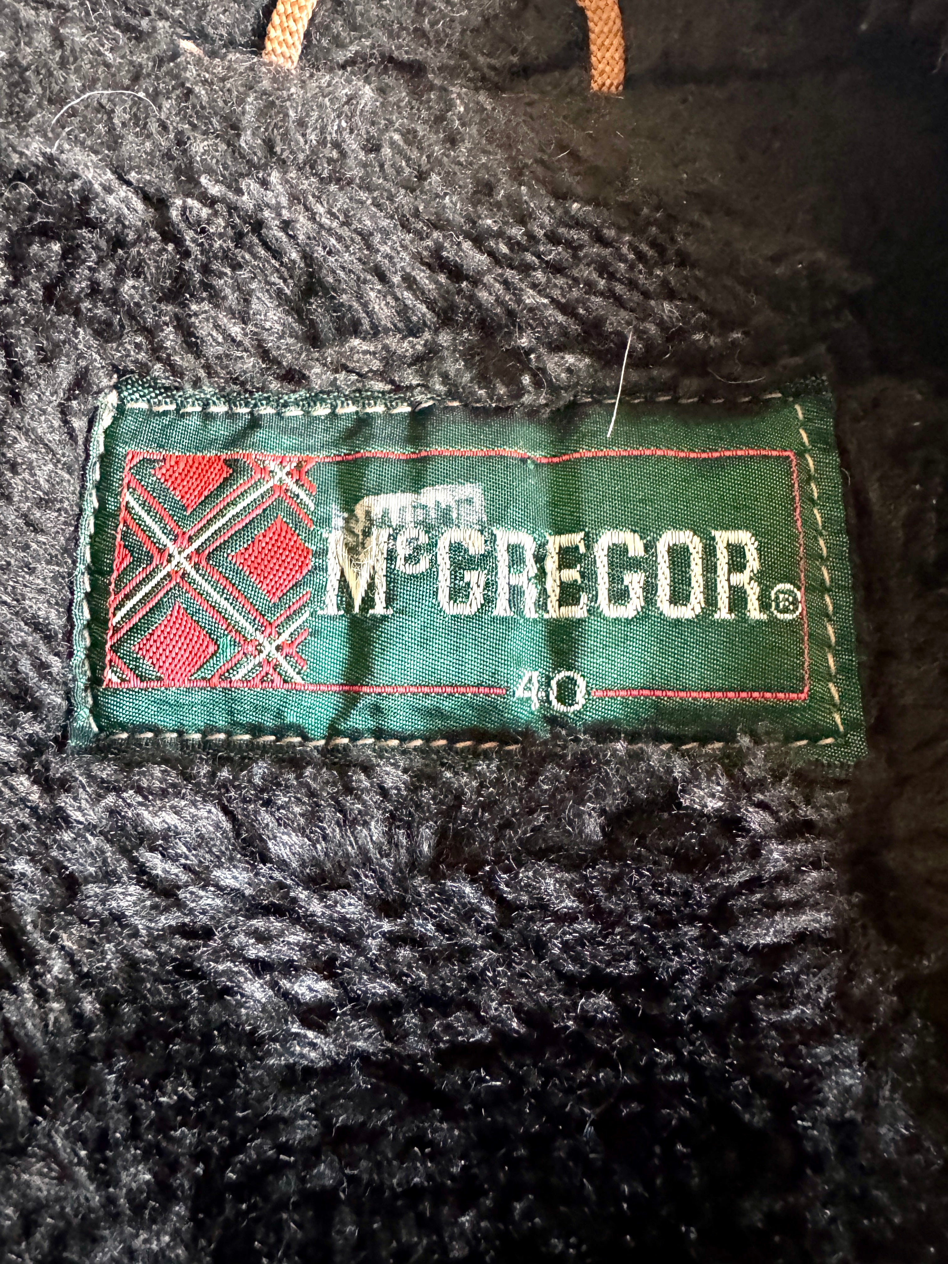 70s McGregor Suede Shearling Jacket ~ Mens Size 40 Suede Jacket ~ Made In USA