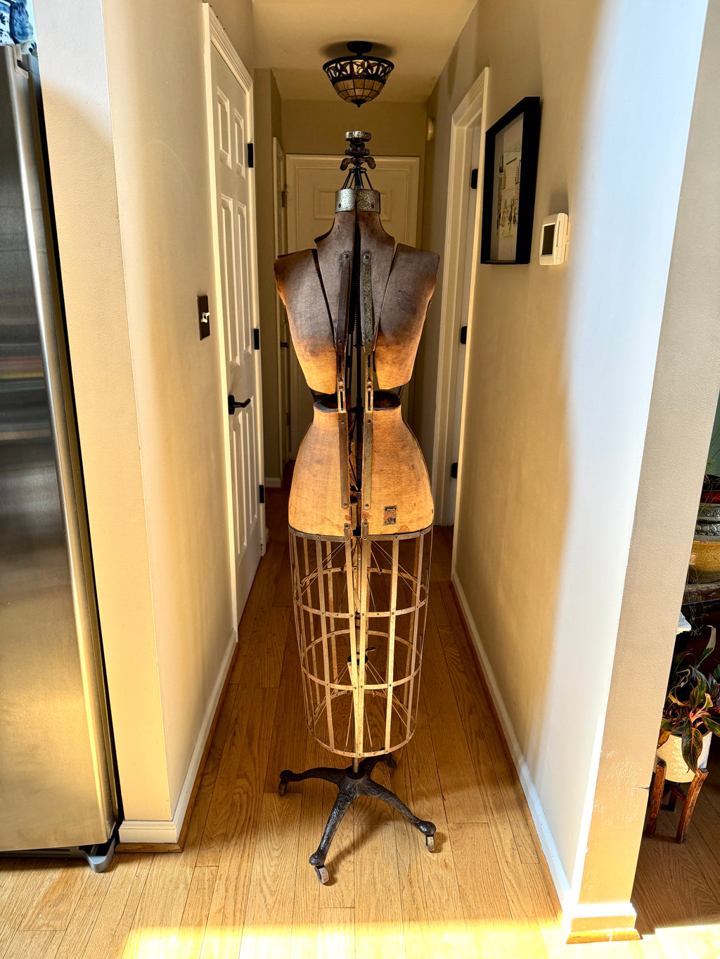 Early 1900's L&M Acme Adjustable Dress Form | Antique Acme Dress Form