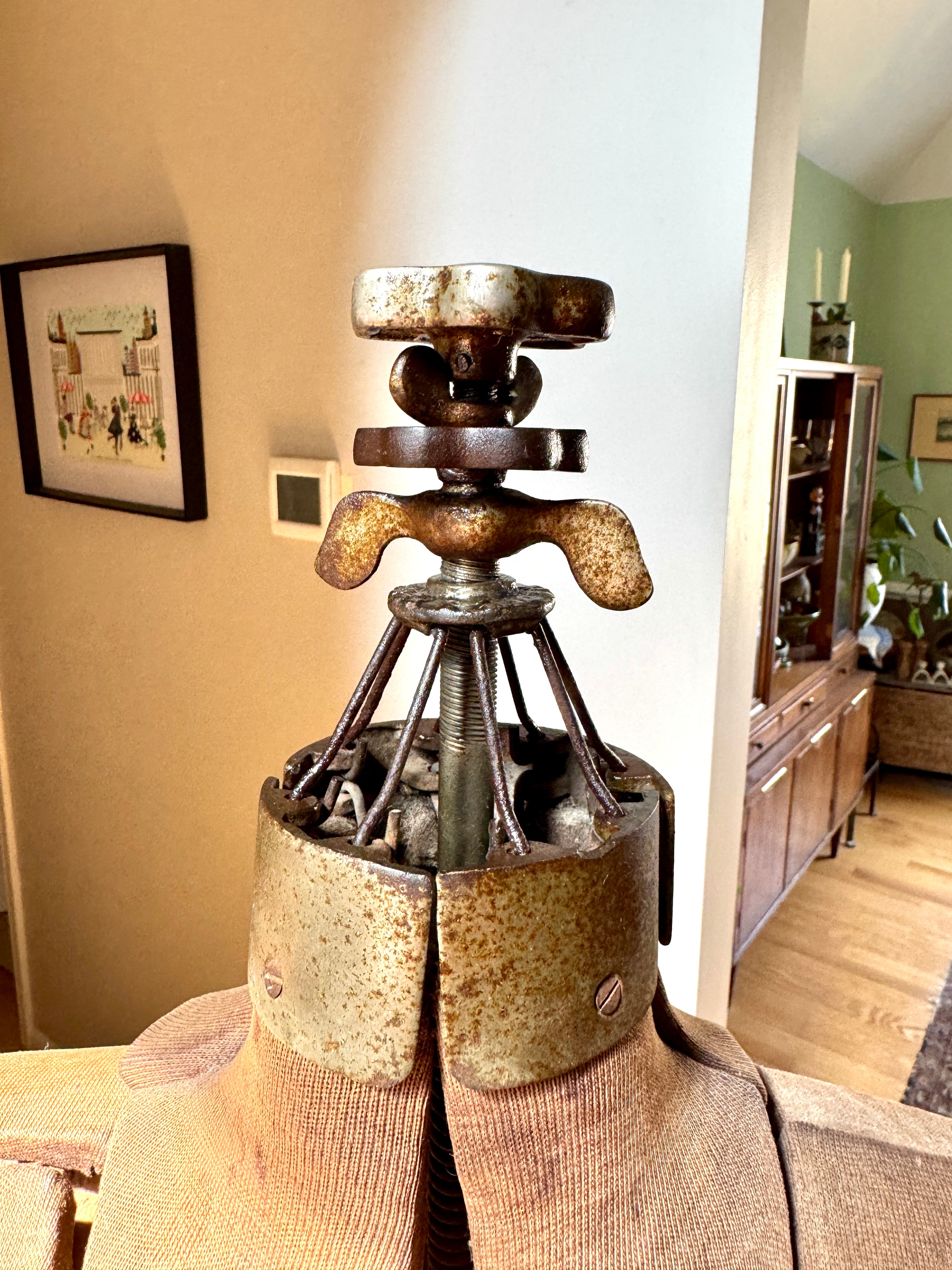 Early 1900's L&M Acme Adjustable Dress Form | Antique Acme Dress Form