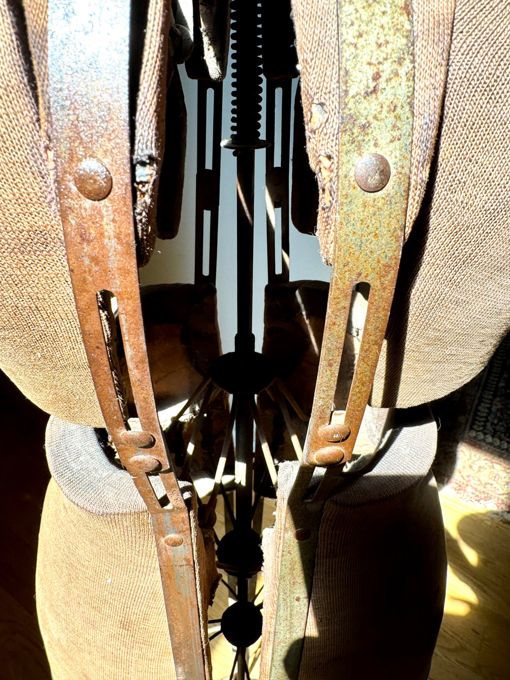 Early 1900's L&M Acme Adjustable Dress Form | Antique Acme Dress Form
