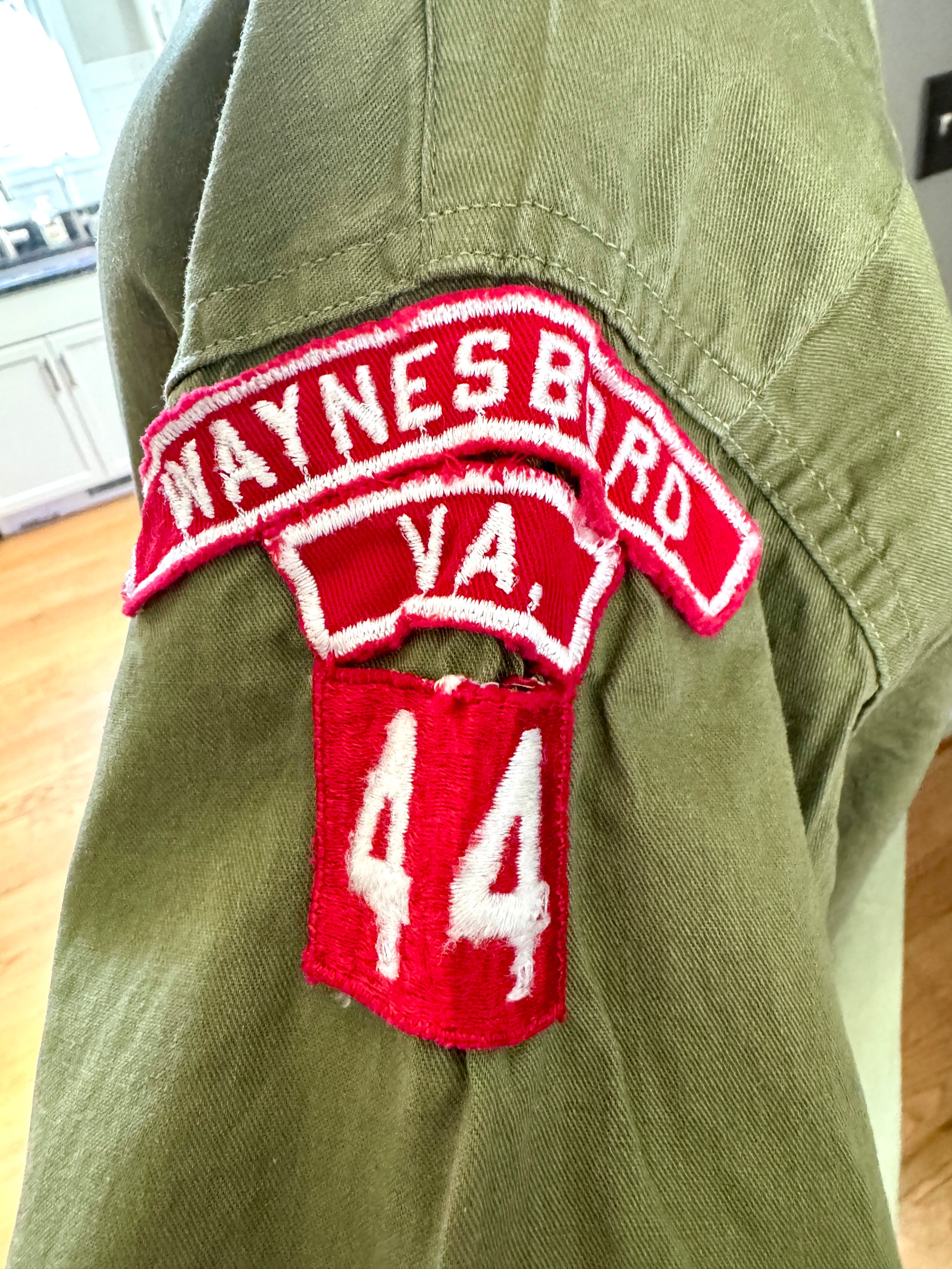 1950's-60's Senior Boy Scout Short Sleeve Shirt | Eagle Scout Shirt with Asian Jamboree Patch