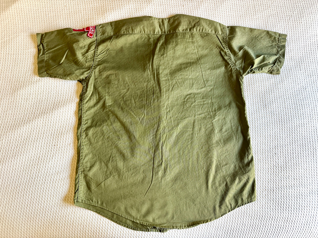 1950's-60's Senior Boy Scout Short Sleeve Shirt | Eagle Scout Shirt with Asian Jamboree Patch