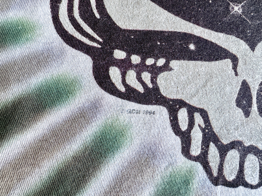 1994 Thrashed Grateful Dead Summer Tour Tie-Dye T-Shirt (XL) Made In USA