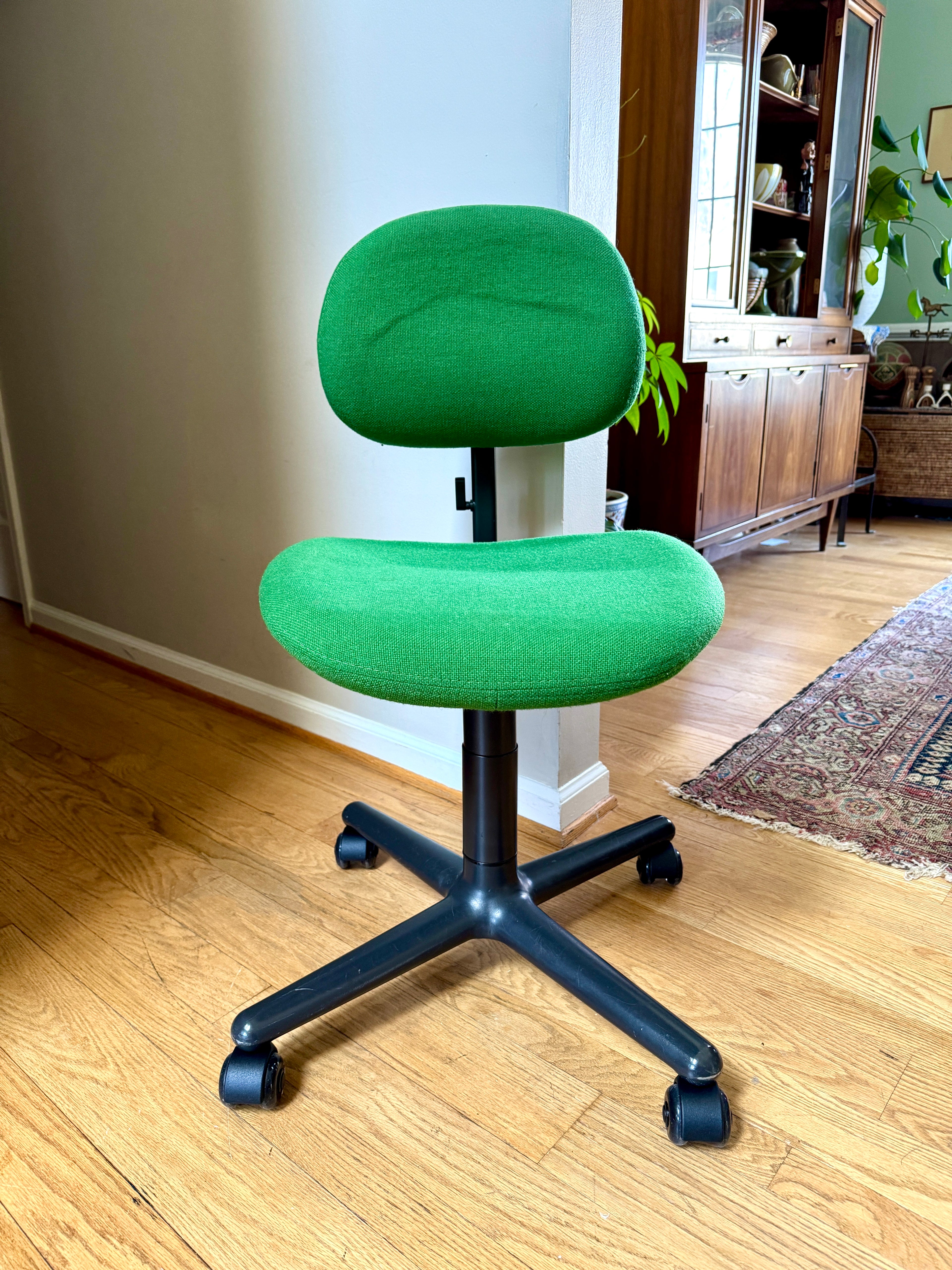 1970's Herman Miller Ergon Office Chair | Green Herman Miller Office Chair