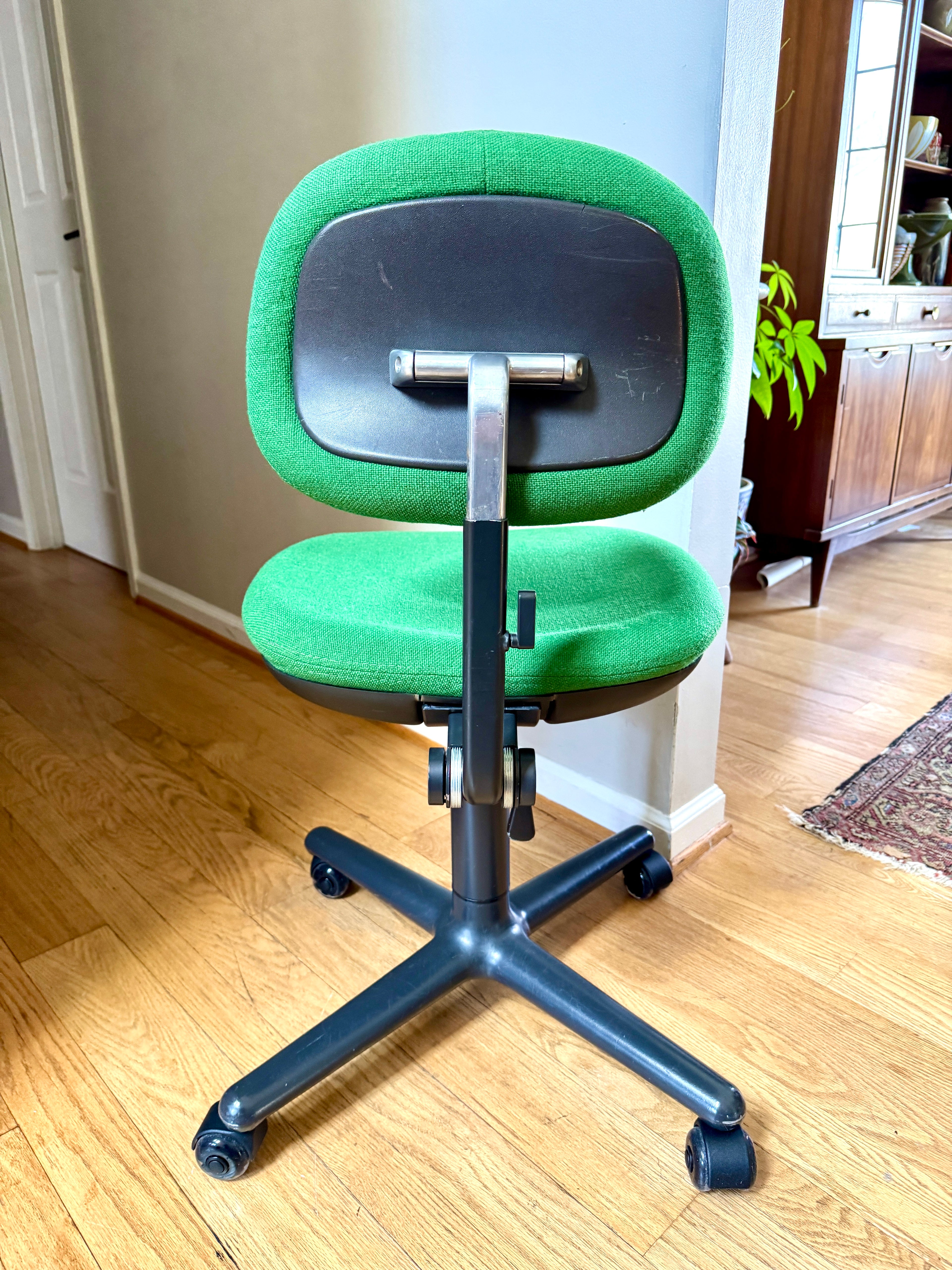 1970's Herman Miller Ergon Office Chair | Green Herman Miller Office Chair