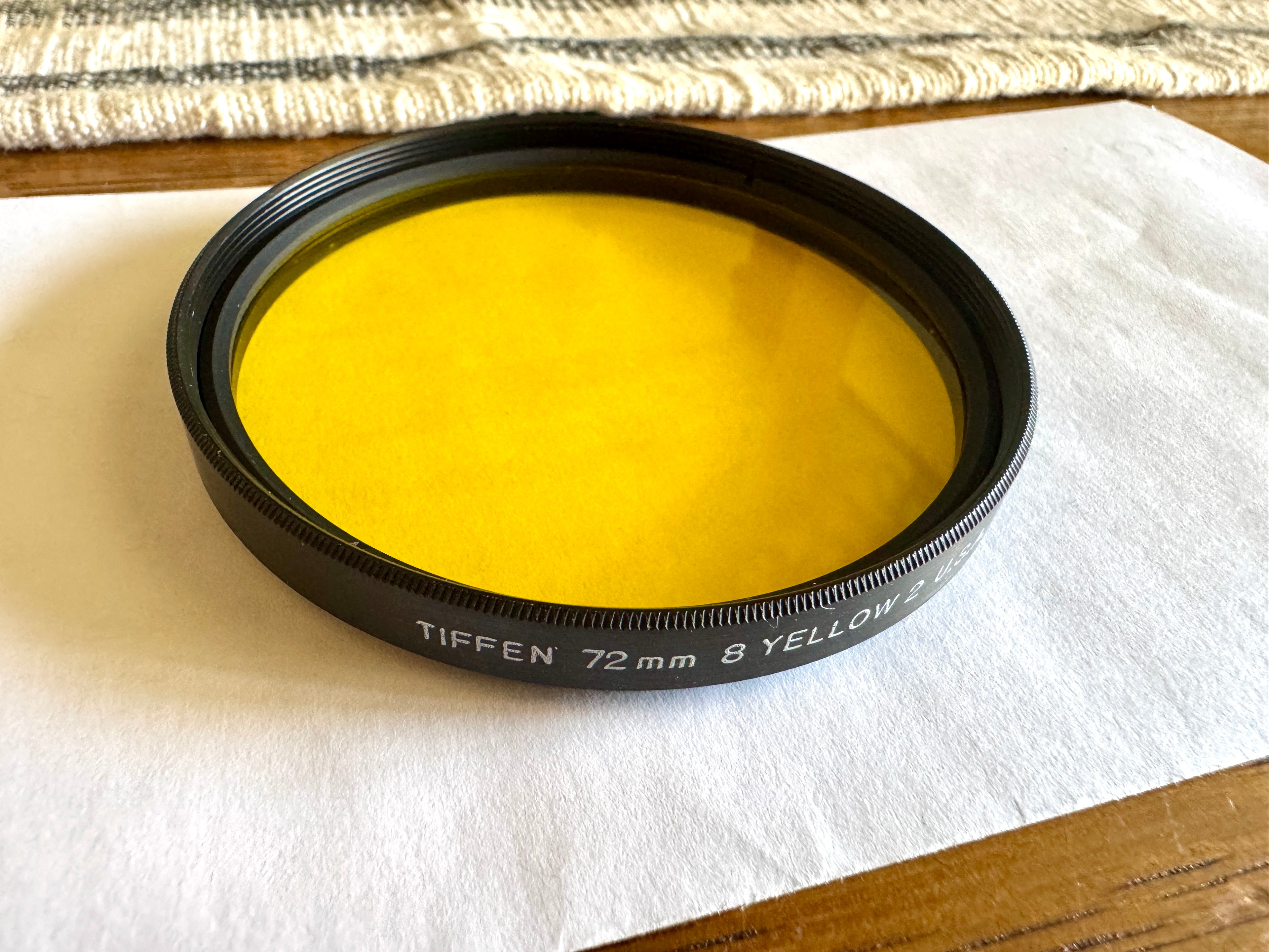 Tiffen 72mm 8 Yellow Color Conversion Glass Filter