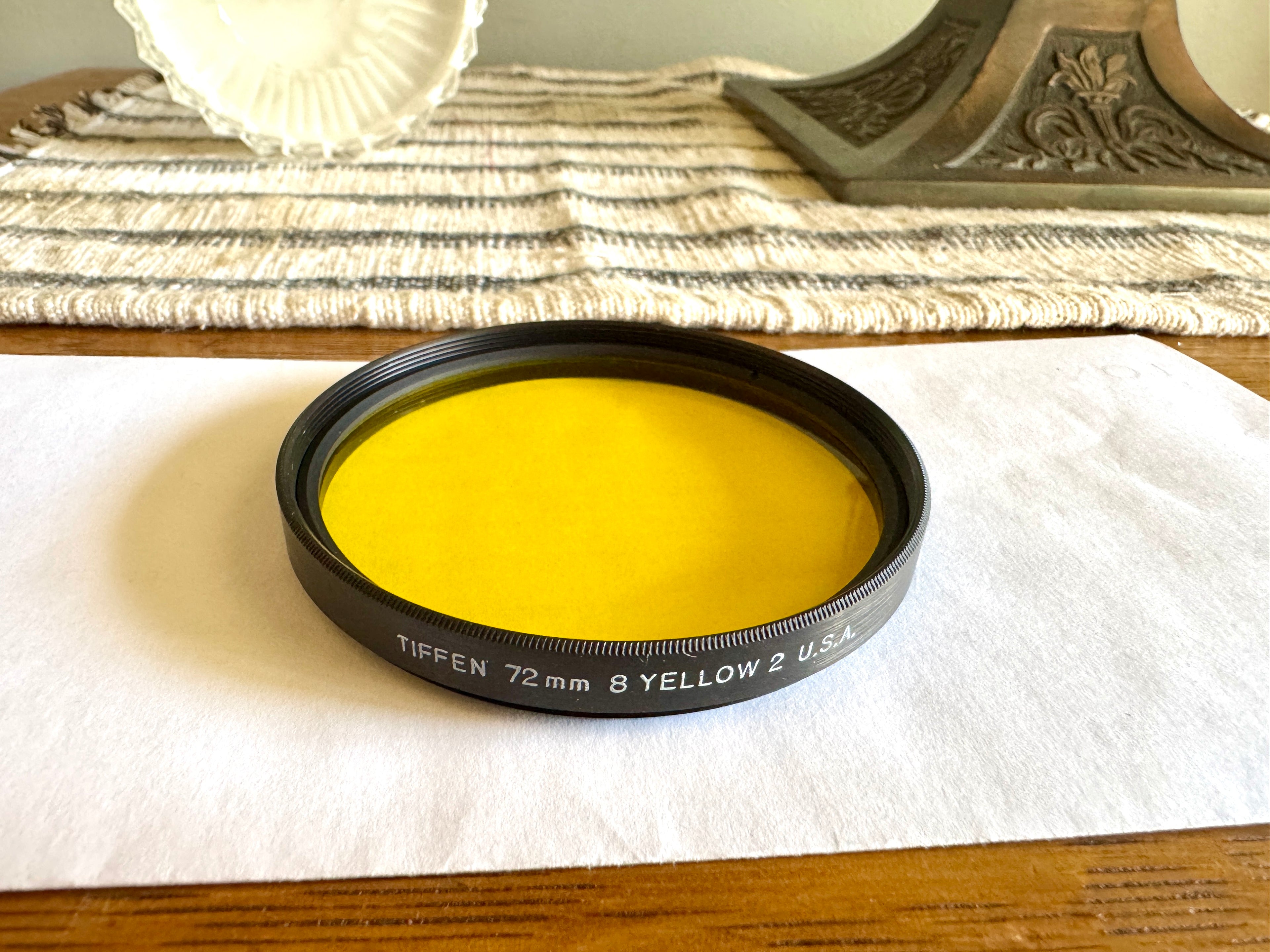 Tiffen 72mm 8 Yellow Color Conversion Glass Filter
