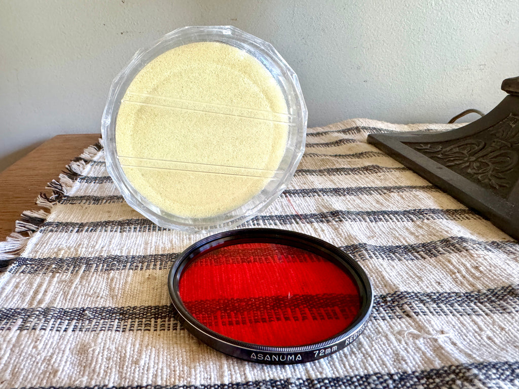 Asanuma 72mm 25A Red Filter with Hard Case