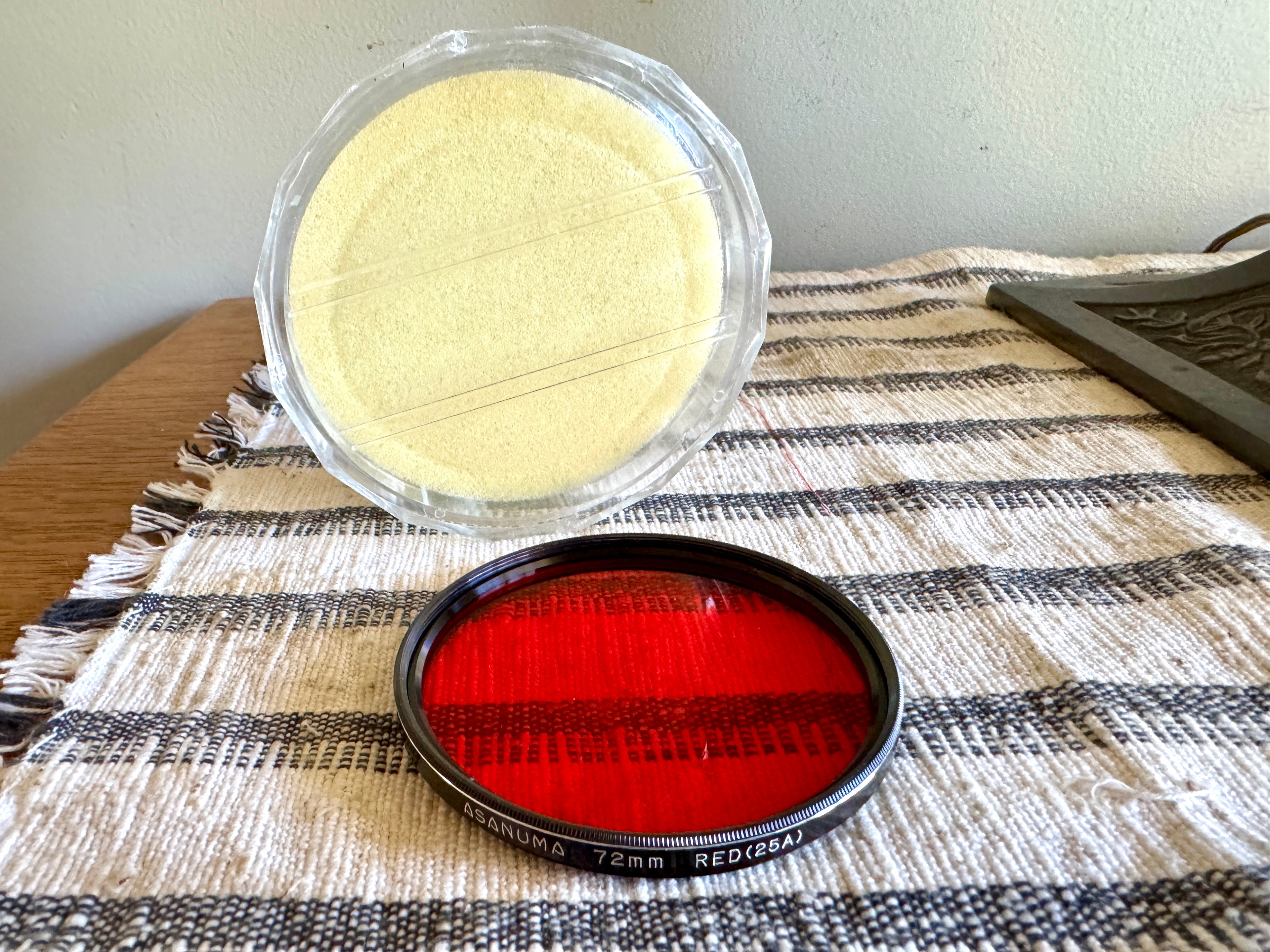 Asanuma 72mm 25A Red Filter with Hard Case