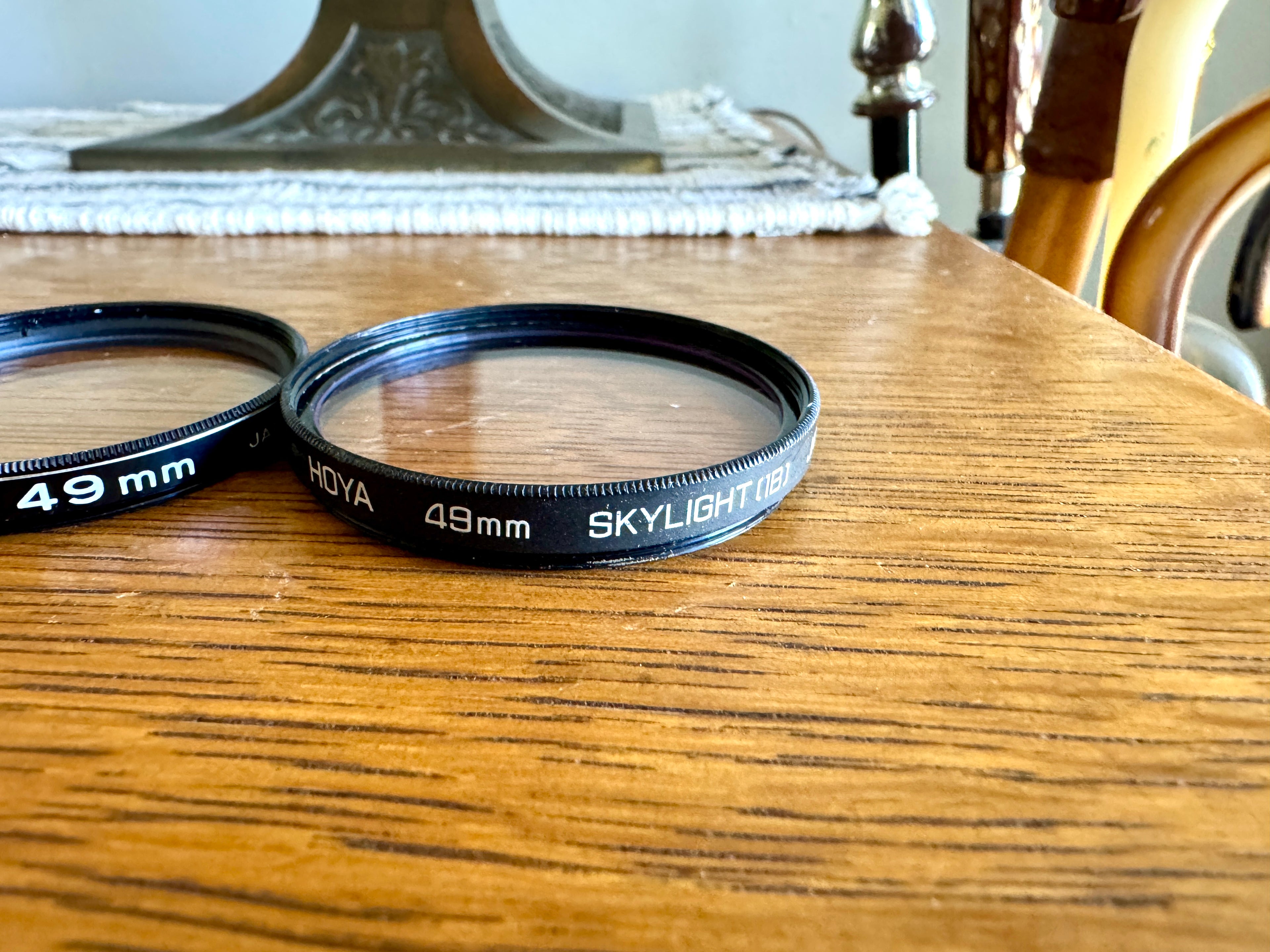Variety of 49MM Lens Filters, Hoya, Rokunar, Haze, Tokina, Ambico, Envoy & Vivitar