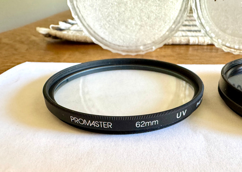 ProMaster 62mm UV Filter and Circular Polarizer Filters In Cases