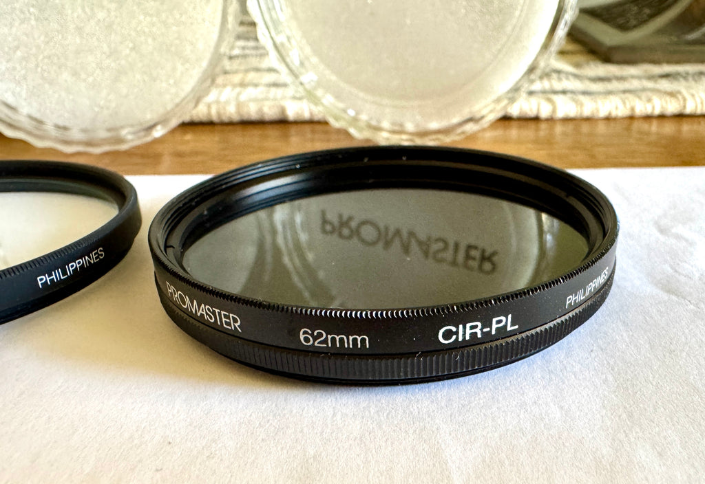 ProMaster 62mm UV Filter and Circular Polarizer Filters In Cases