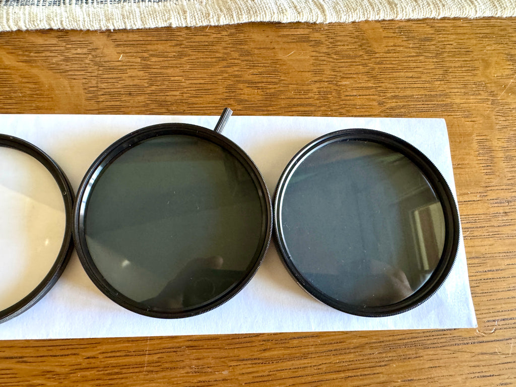77mm Lens Filter Variety Set, Tiffen UV Protector & Circular Polarizer and ProMaster Spectrum 7 Polarizer Filter
