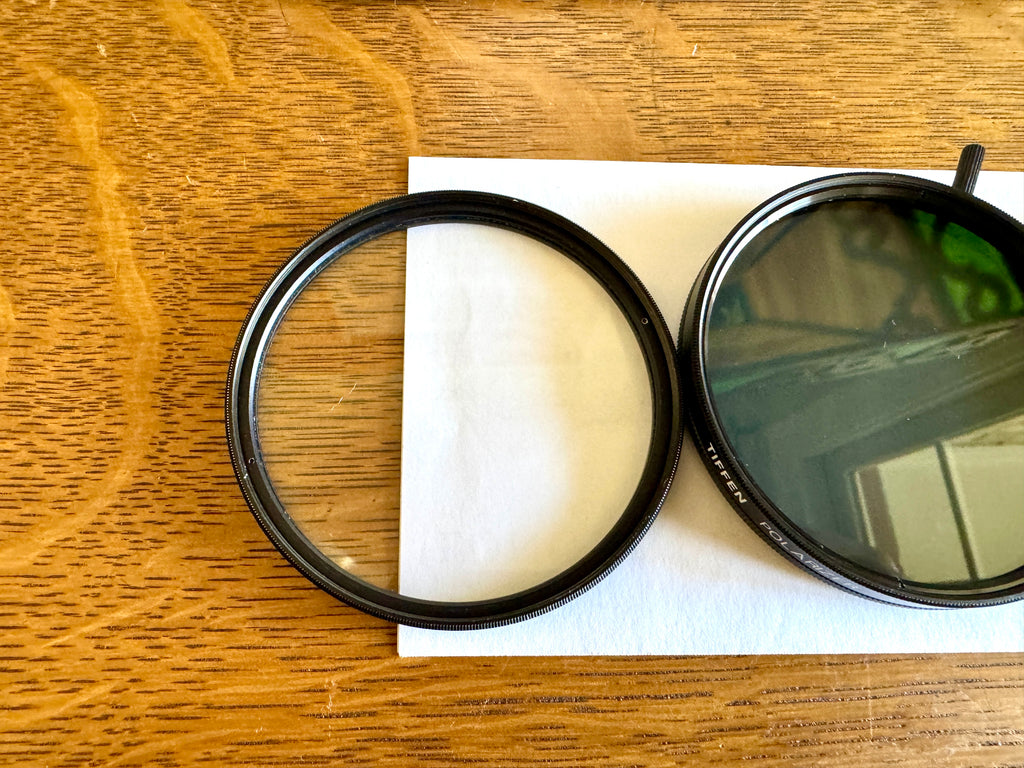 77mm Lens Filter Variety Set, Tiffen UV Protector & Circular Polarizer and ProMaster Spectrum 7 Polarizer Filter