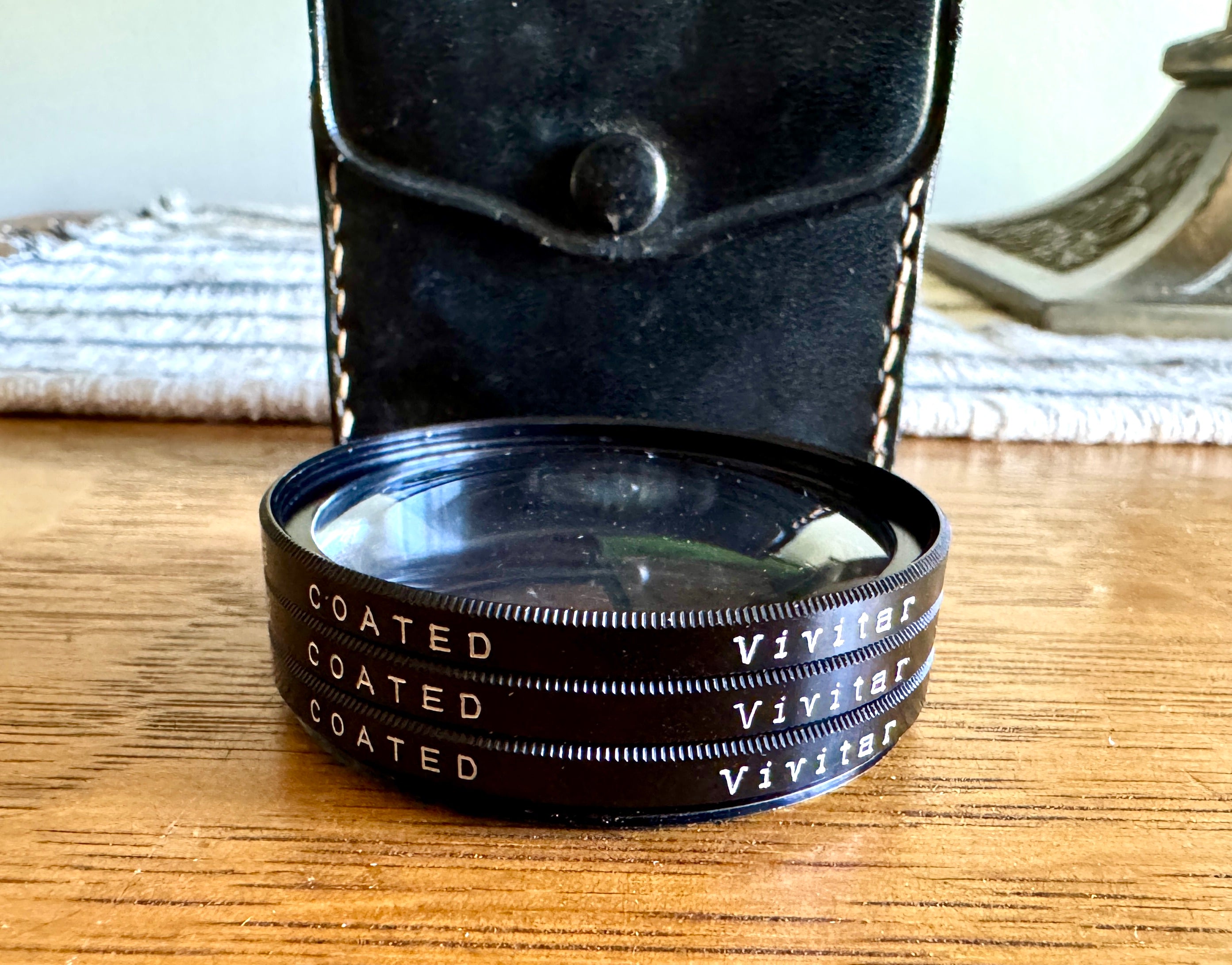 Vtg 49mm Camera Lens Filter Set: Close Up Coated No. 1, 2, 3 - 1970s Japan
