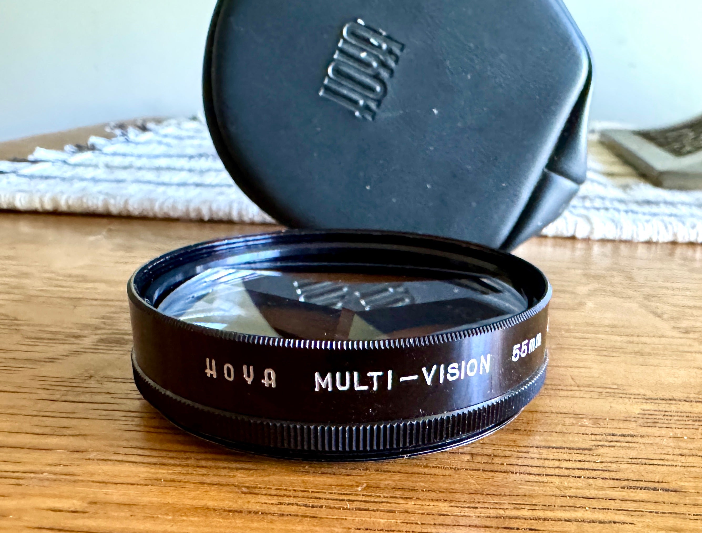 Vtg Hoya 55mm Multi Image Figure 3F Lens Filter MULTIVISION 3 Face Multiple 55 mm