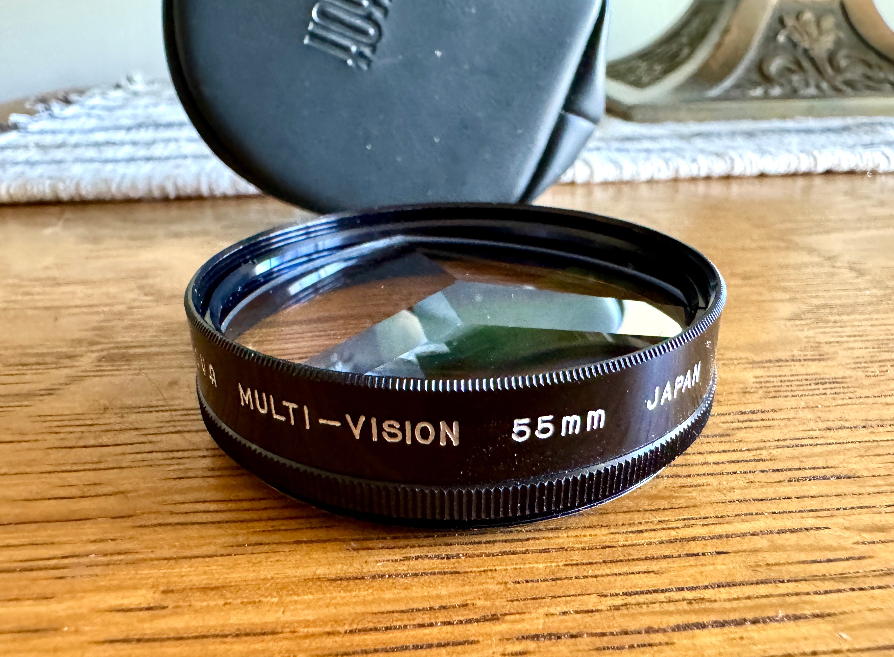 Vtg Hoya 55mm Multi Image Figure 3F Lens Filter MULTIVISION 3 Face Multiple 55 mm