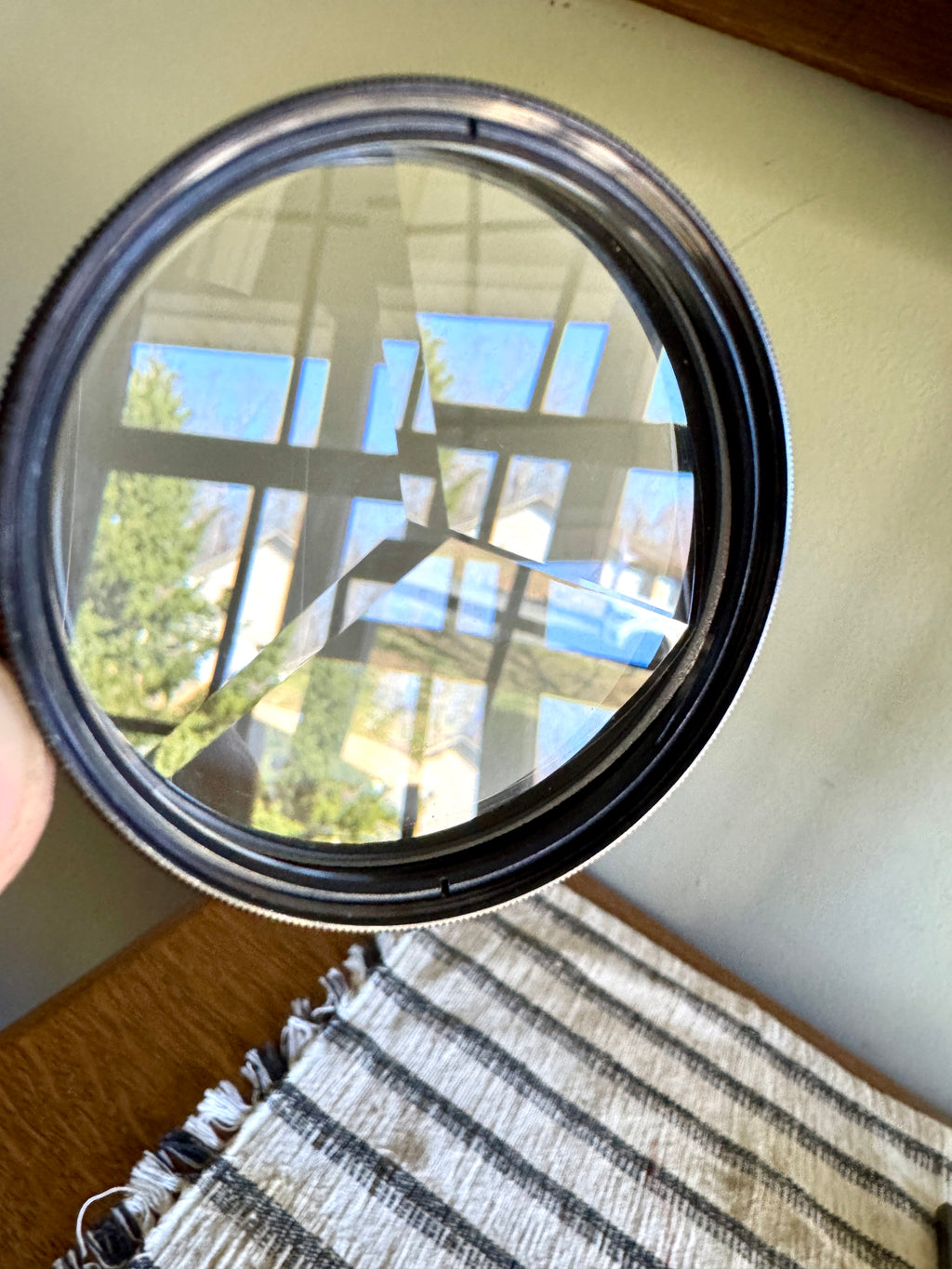 Vtg Hoya 55mm Multi Image Figure 3F Lens Filter MULTIVISION 3 Face Multiple 55 mm