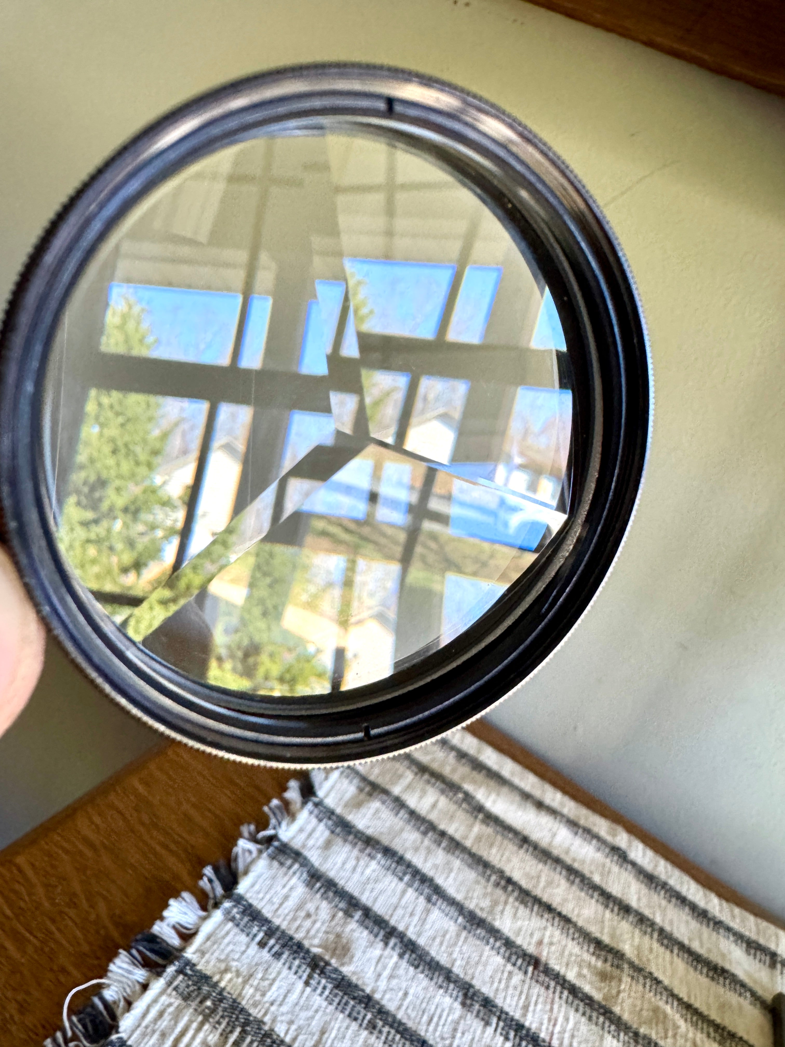 Vtg Hoya 55mm Multi Image Figure 3F Lens Filter MULTIVISION 3 Face Multiple 55 mm