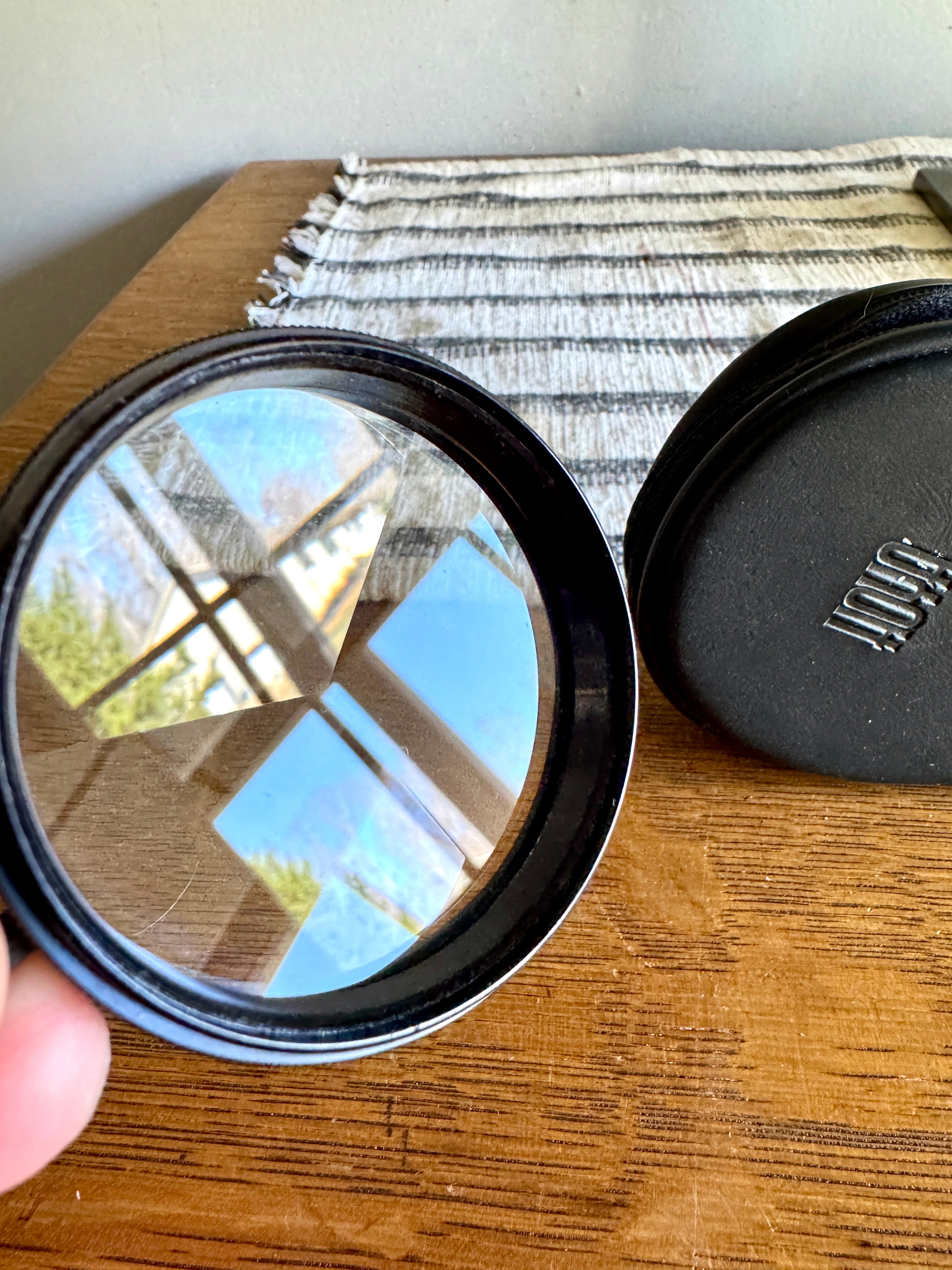 Vtg Hoya 55mm Multi Image Figure 3F Lens Filter MULTIVISION 3 Face Multiple 55 mm