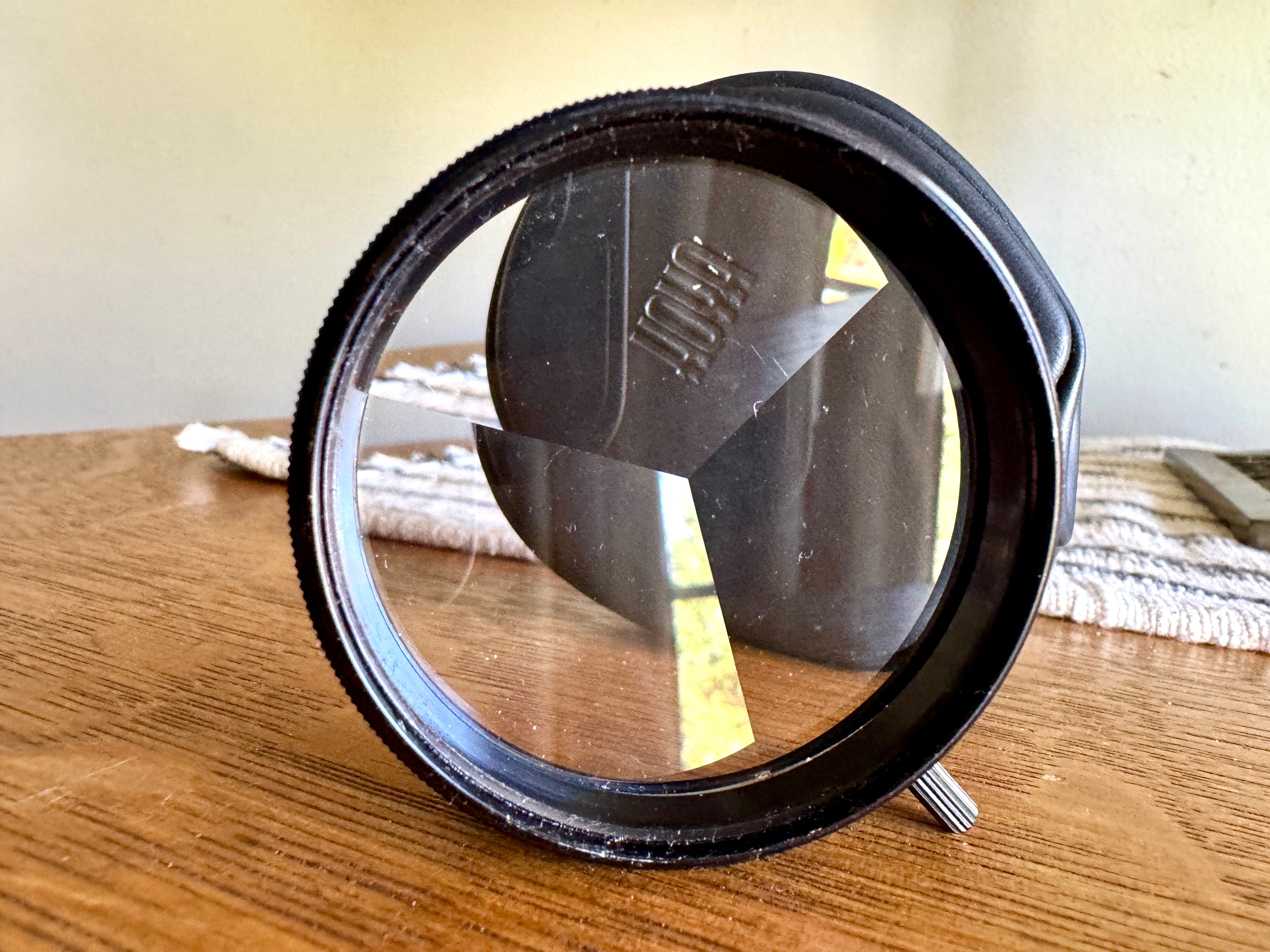 Vtg Hoya 55mm Multi Image Figure 3F Lens Filter MULTIVISION 3 Face Multiple 55 mm