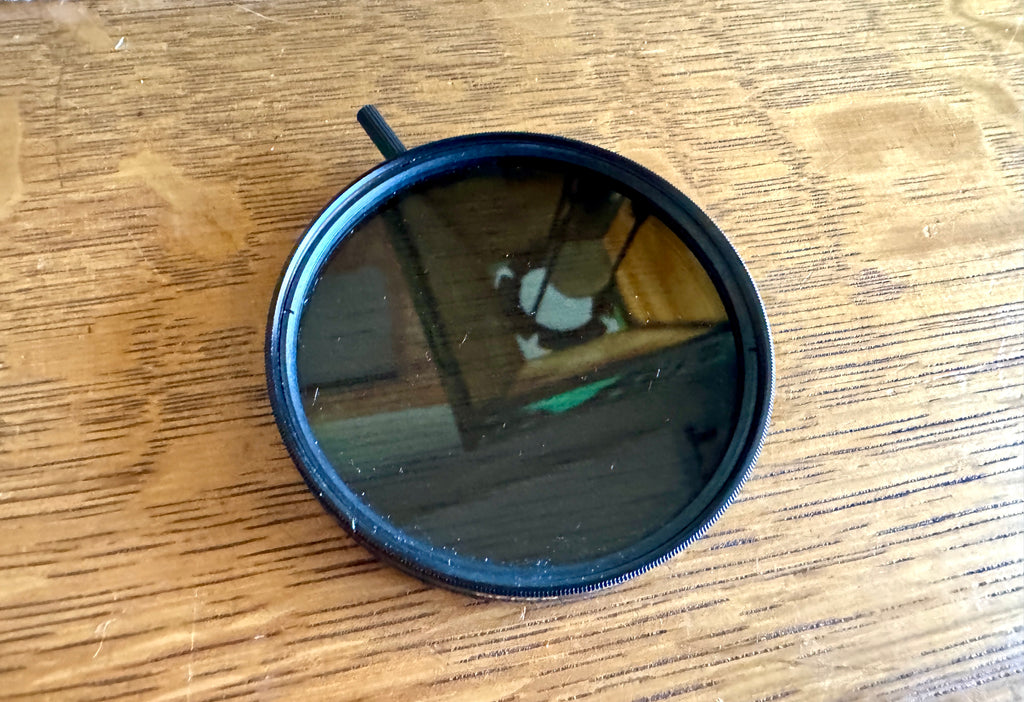 Vtg Tiffen 72mm Circular Polarizer and 72mm Neutral Density 0.9 Filter in Case