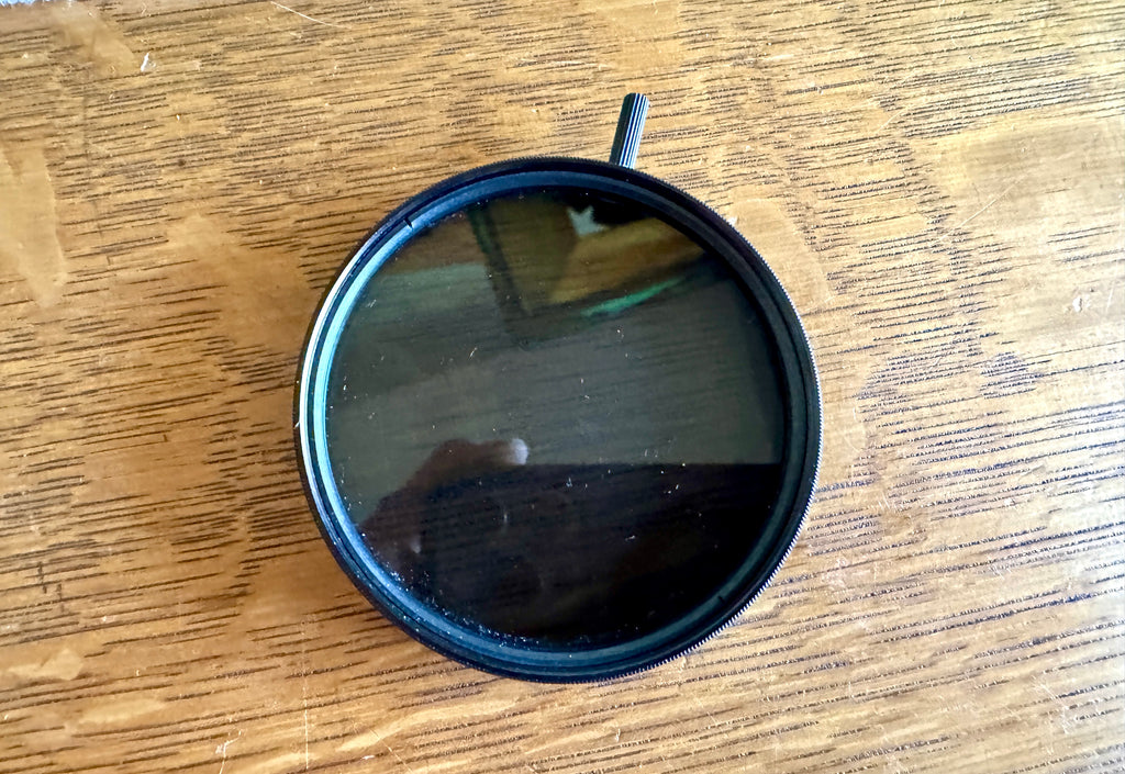 Vtg Tiffen 72mm Circular Polarizer and 72mm Neutral Density 0.9 Filter in Case