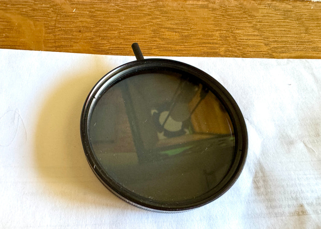 Vtg Tiffen 72mm Circular Polarizer and 72mm Neutral Density 0.9 Filter in Case
