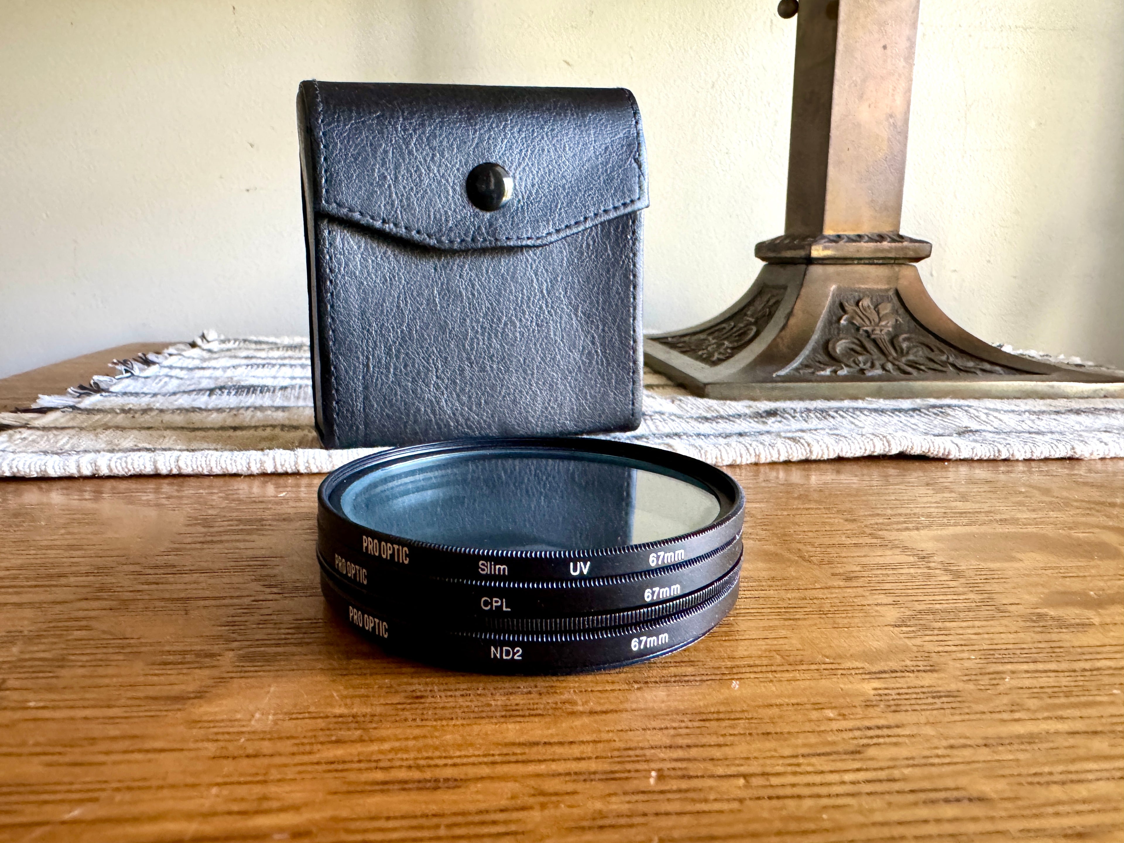 Pro Optic 67mm Essentials Filter Kit With Case