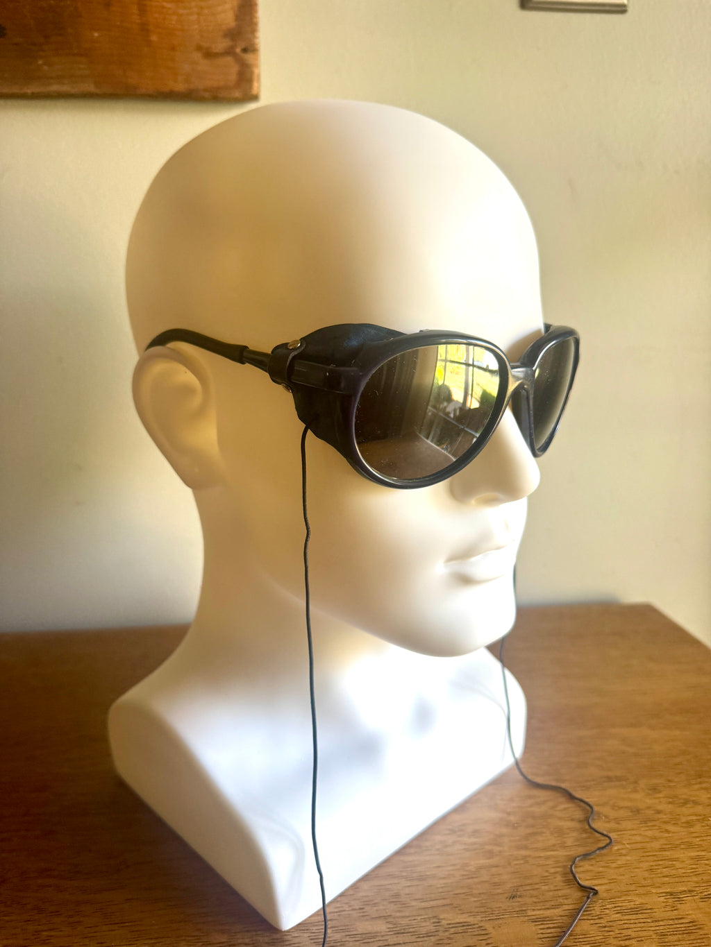 Vtg Mountaineer Sunglasses ~ Blue Mountaineering Alpine Glacier Japan