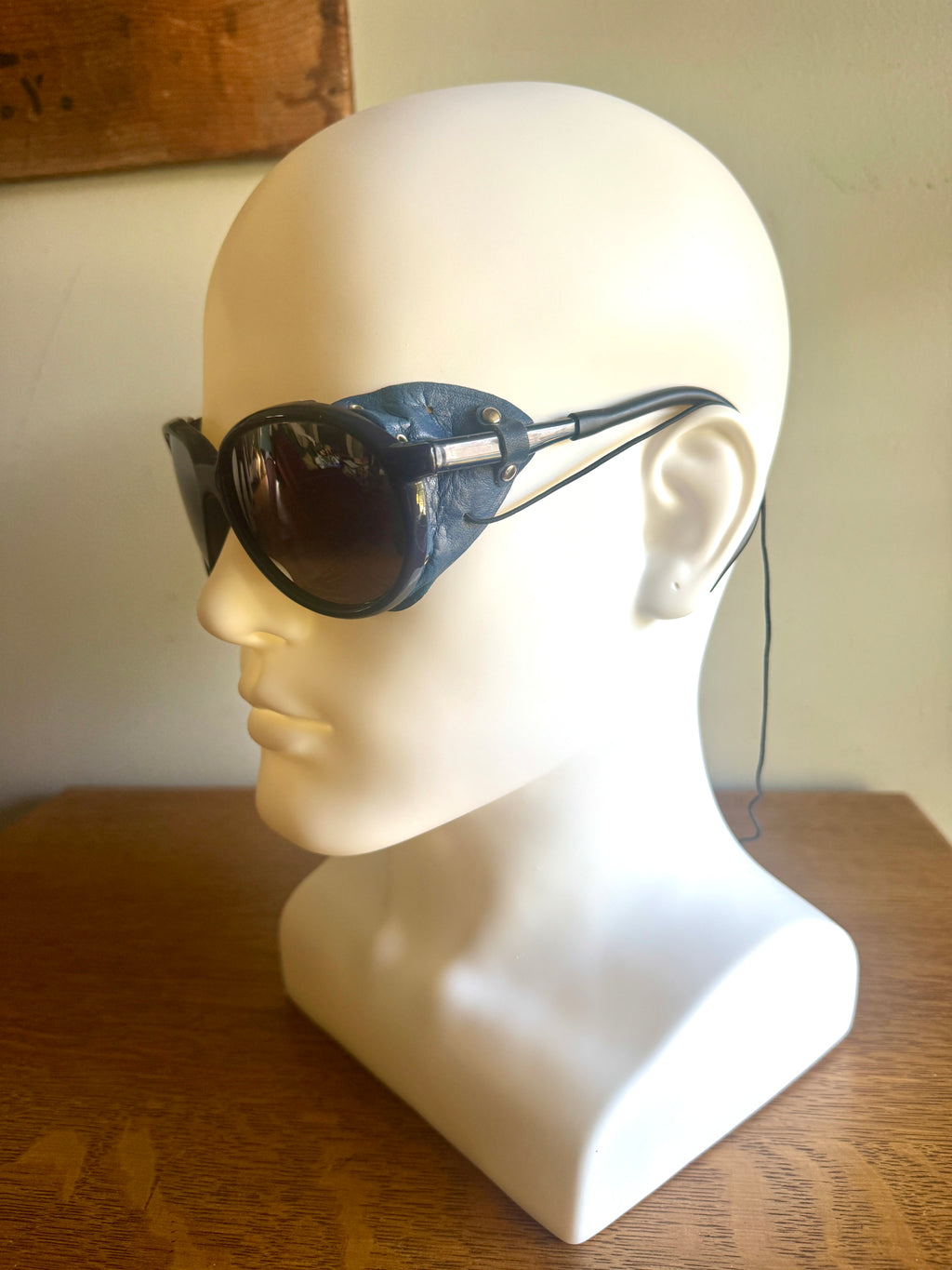 Vtg Mountaineer Sunglasses ~ Blue Mountaineering Alpine Glacier Japan