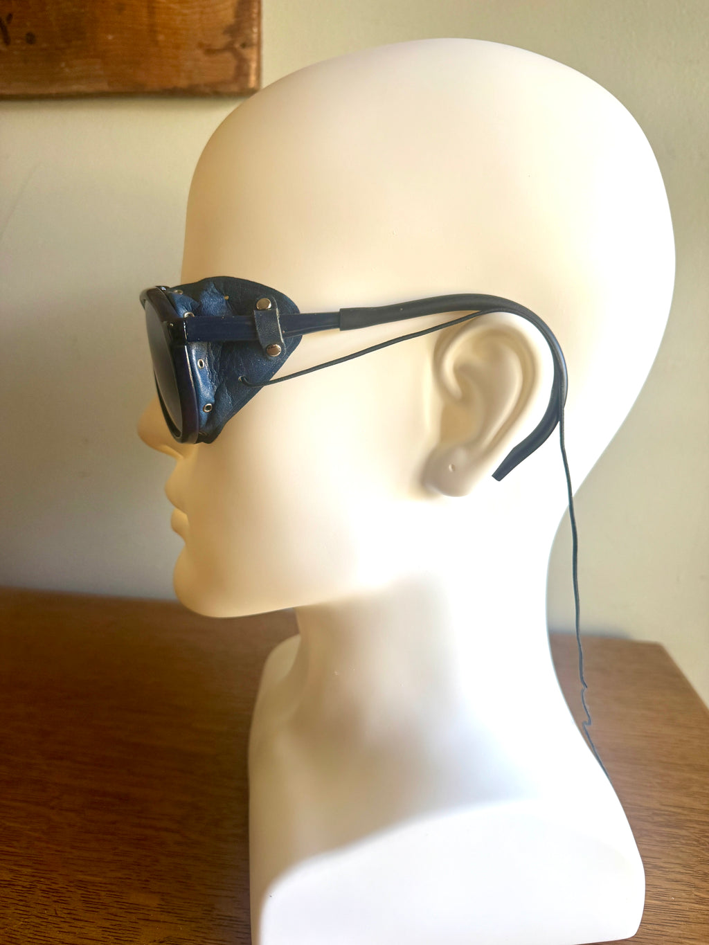 Vtg Mountaineer Sunglasses ~ Blue Mountaineering Alpine Glacier Japan