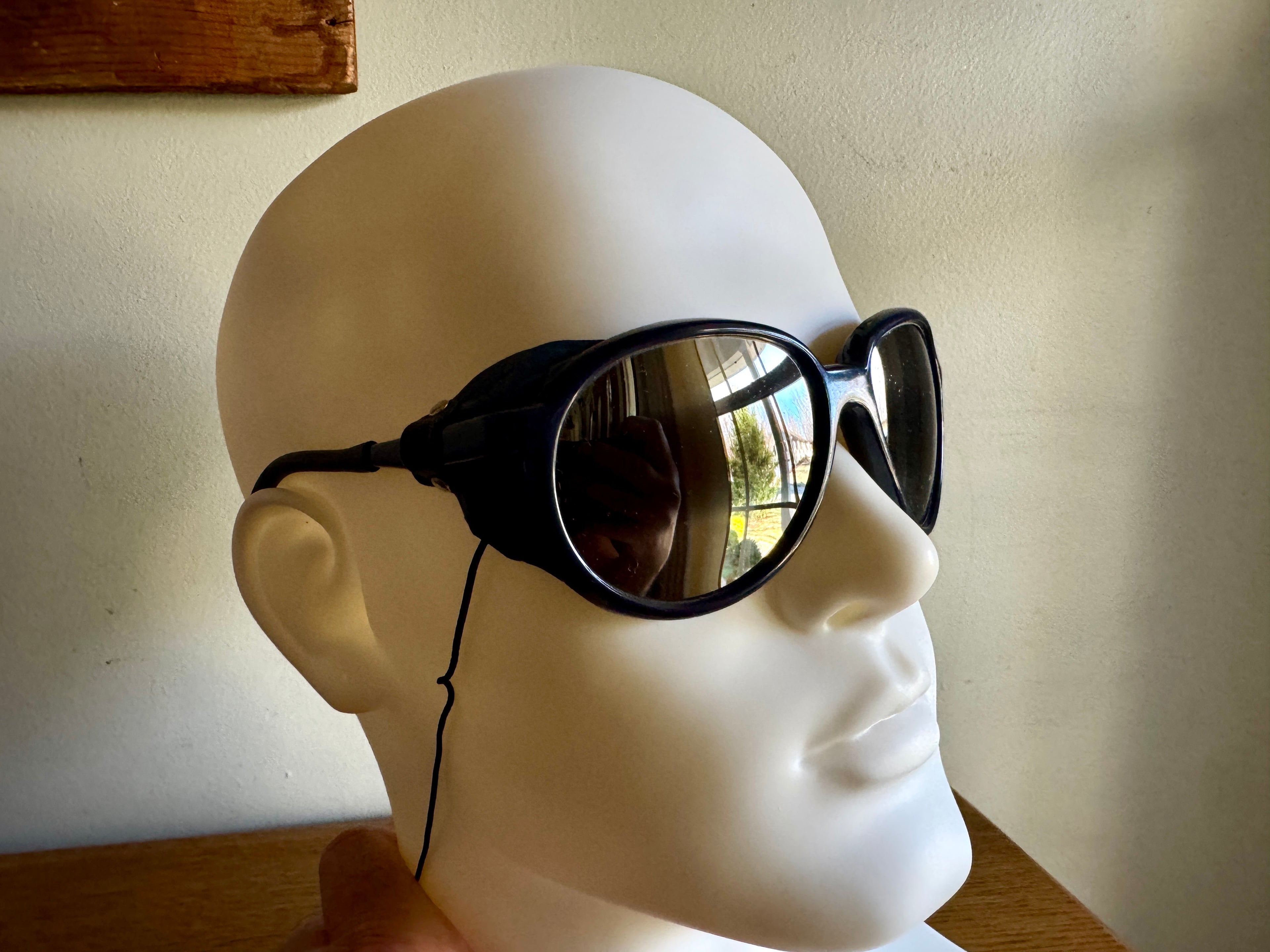 Vtg Mountaineer Sunglasses ~ Blue Mountaineering Alpine Glacier Japan