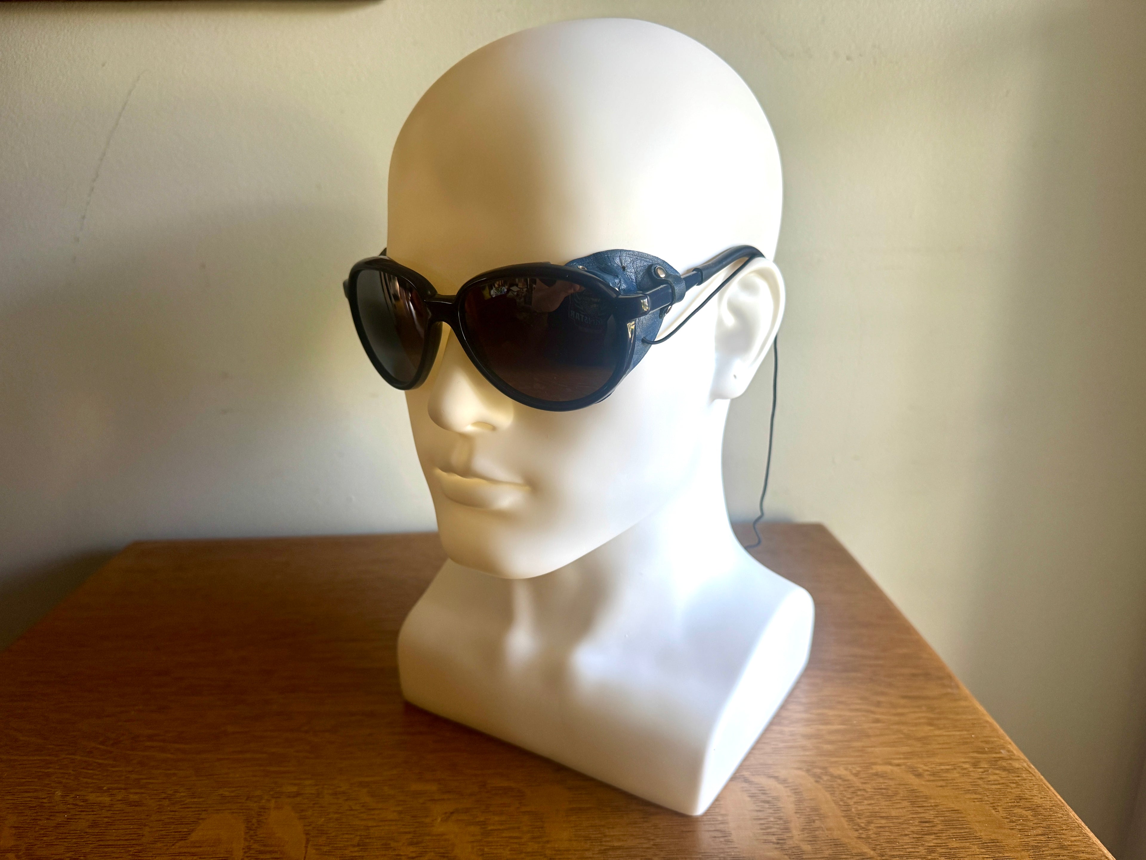 Vtg Mountaineer Sunglasses ~ Blue Mountaineering Alpine Glacier Japan