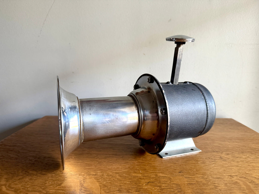 Vtg Hutchins Ahooga Manual Horn | Push Ahooga Horn | Antique Car Horn