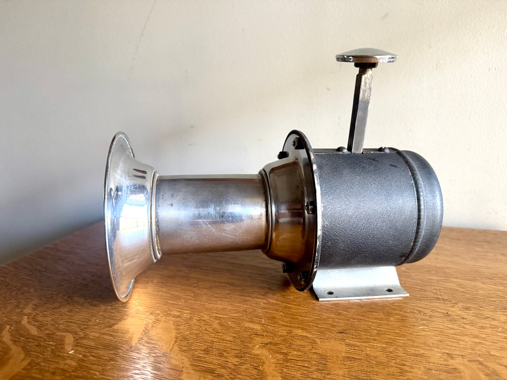 Vtg Hutchins Ahooga Manual Horn | Push Ahooga Horn | Antique Car Horn