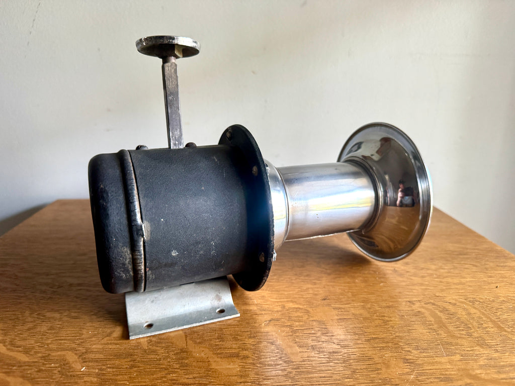 Vtg Hutchins Ahooga Manual Horn | Push Ahooga Horn | Antique Car Horn