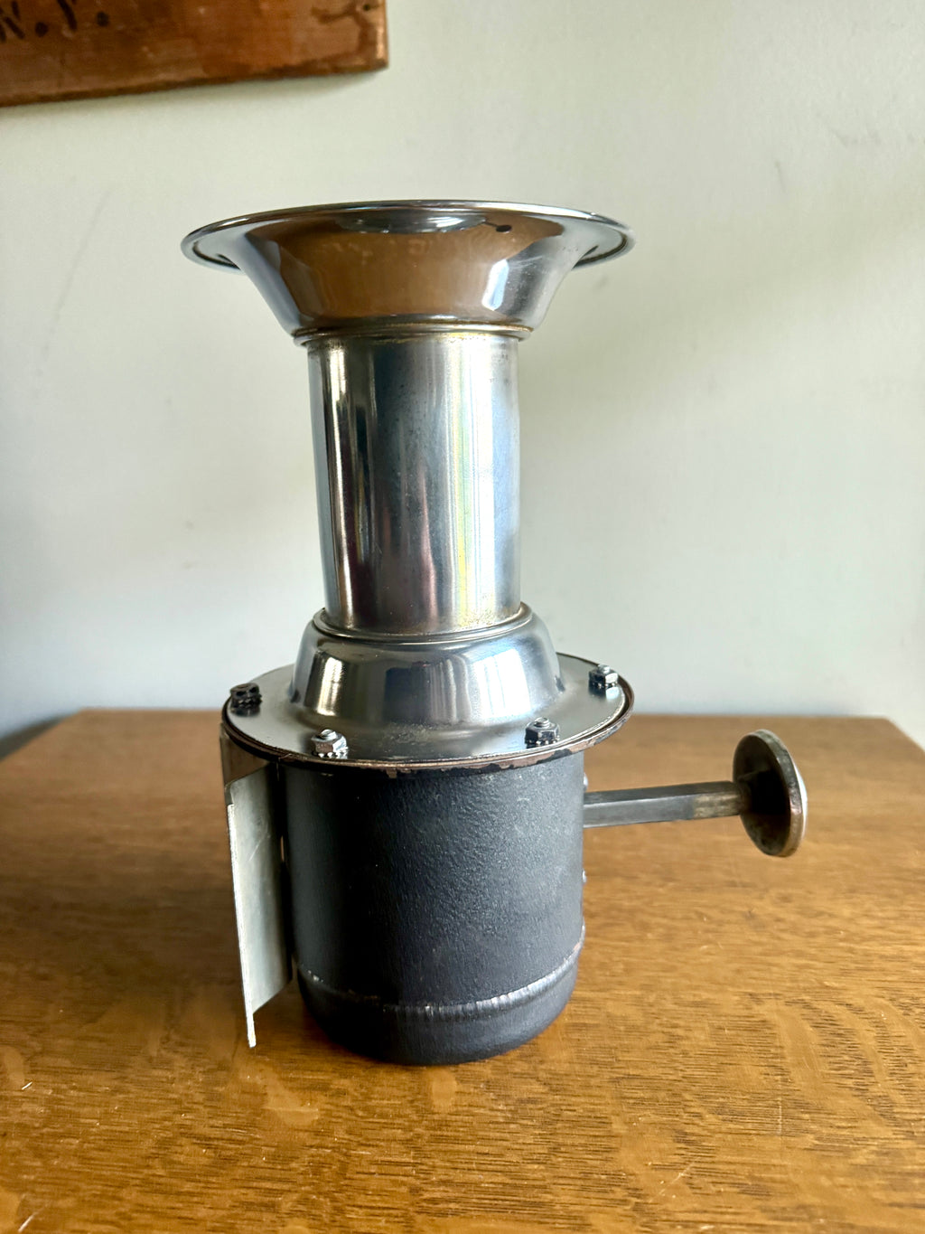Vtg Hutchins Ahooga Manual Horn | Push Ahooga Horn | Antique Car Horn