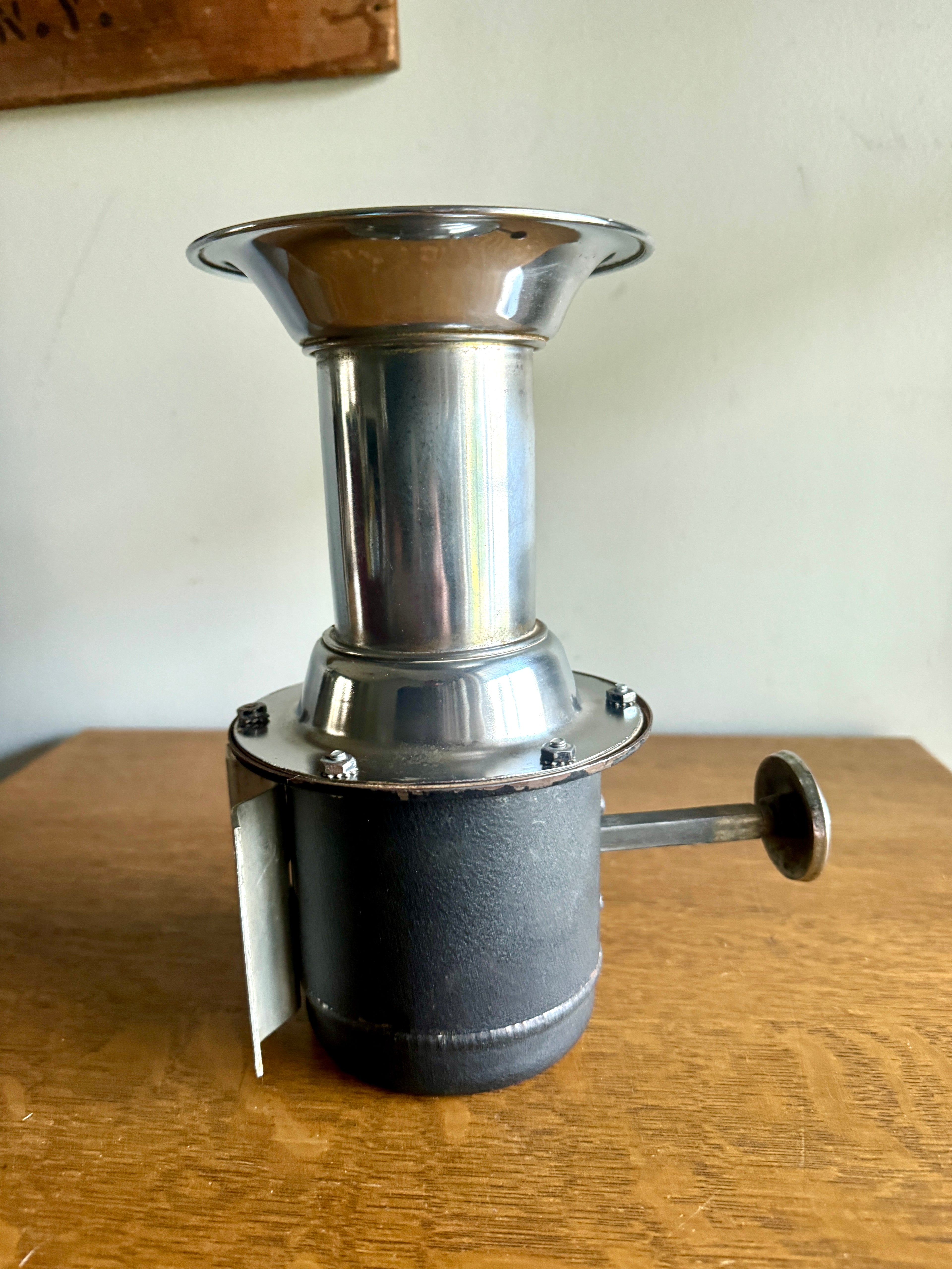 Vtg Hutchins Ahooga Manual Horn | Push Ahooga Horn | Antique Car Horn