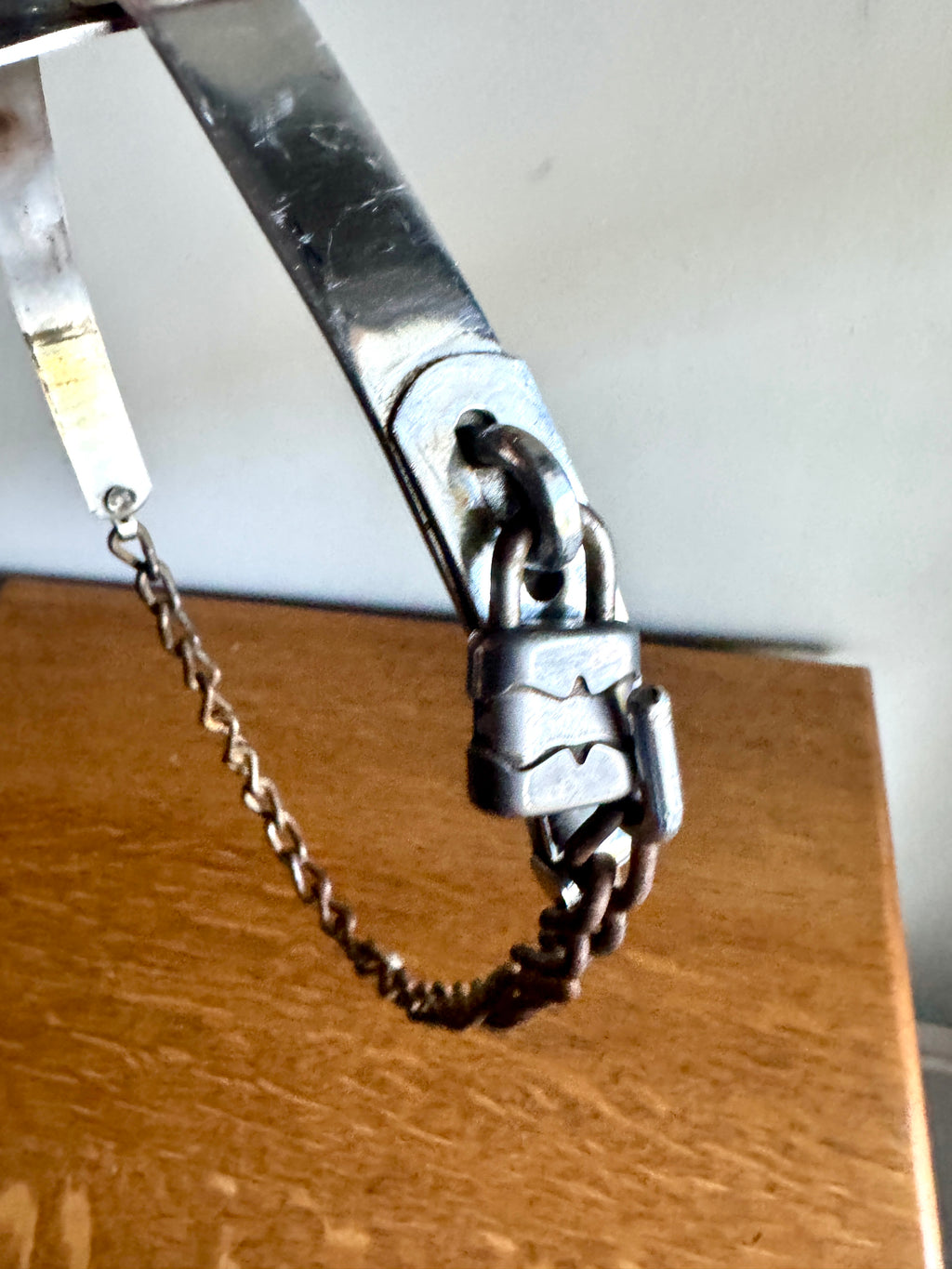 1920's-30's Art Deco Rocketeer Automobile Spare Tire Ornament Mirror | Machine Age Tire Mount Mirror